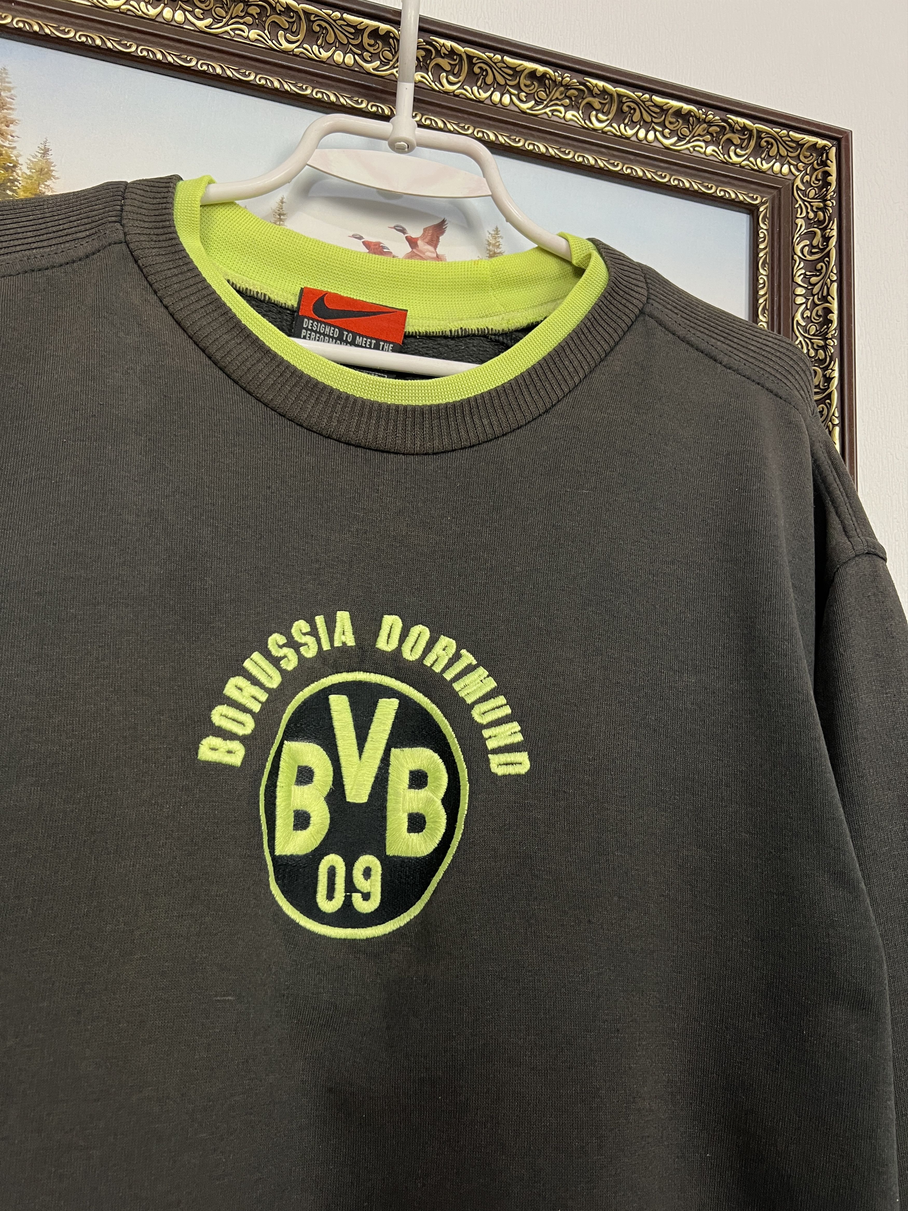Nike Borussia Dortmund Football Sweatshirt Track Top Crewneck Size US M / EU 48-50 / 2 - 3 Thumbnail