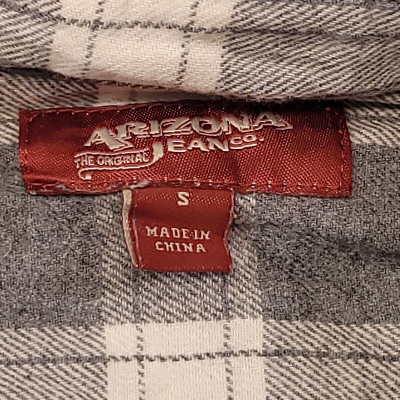Arizona Jean Co. Arizona Jean Co Tartan Flannel Button Up Shirt Mens Size S Size US S / EU 44-46 / 1 - 3 Thumbnail