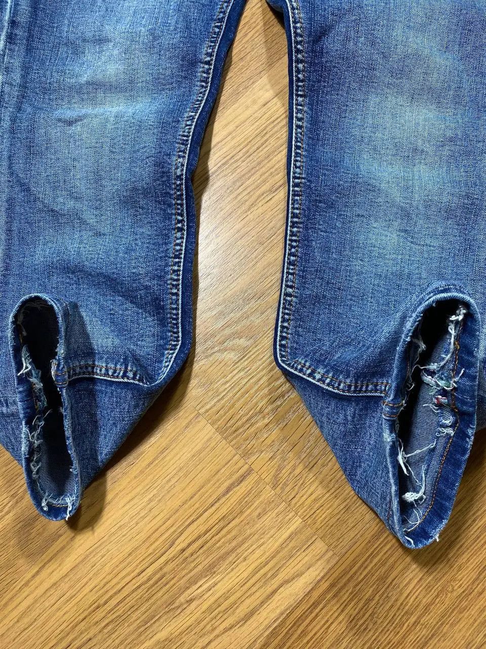 Diesel × Vintage BAGGY DENIM Diesel Pants Mom Jeans Blue Vintage Y2k Style Size US 33 - 16 Thumbnail