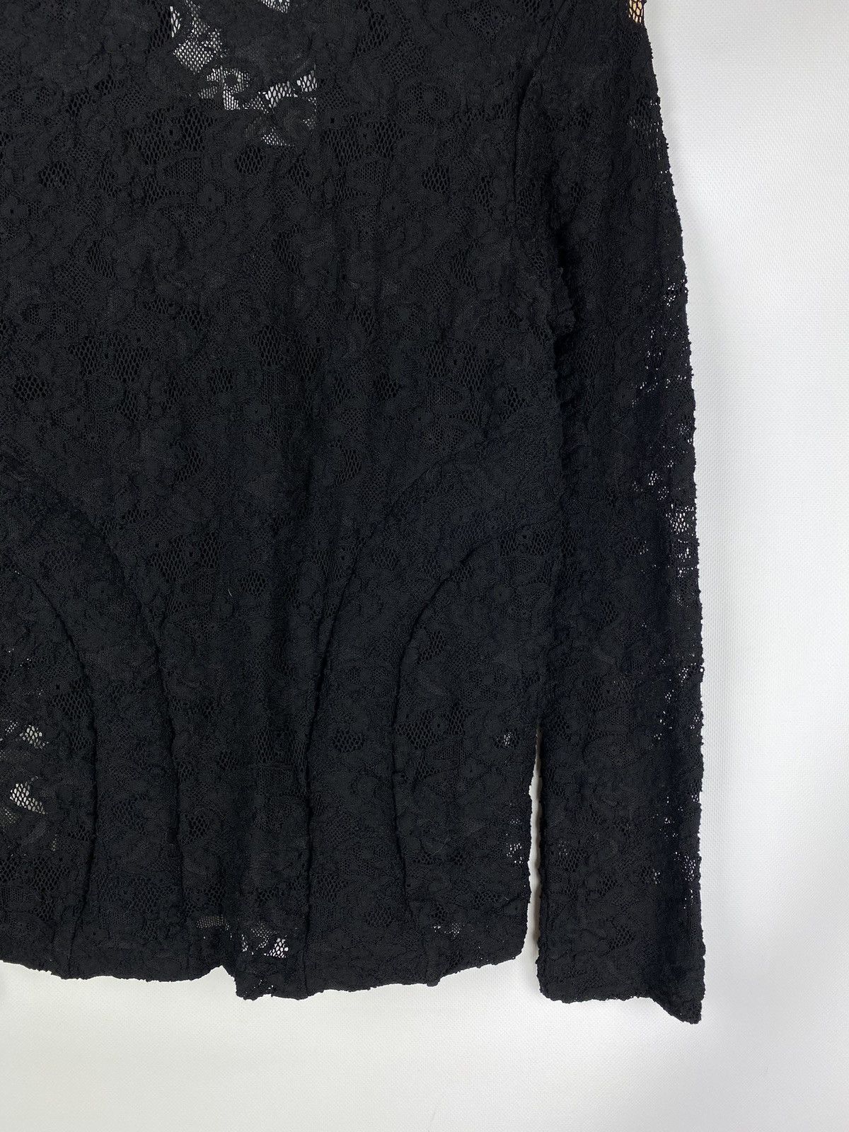 Comme des Garcons BNWT! Comme Des Garçons floral lace long sleeve top tunic Size S / US 4 / IT 40 - 19 Thumbnail