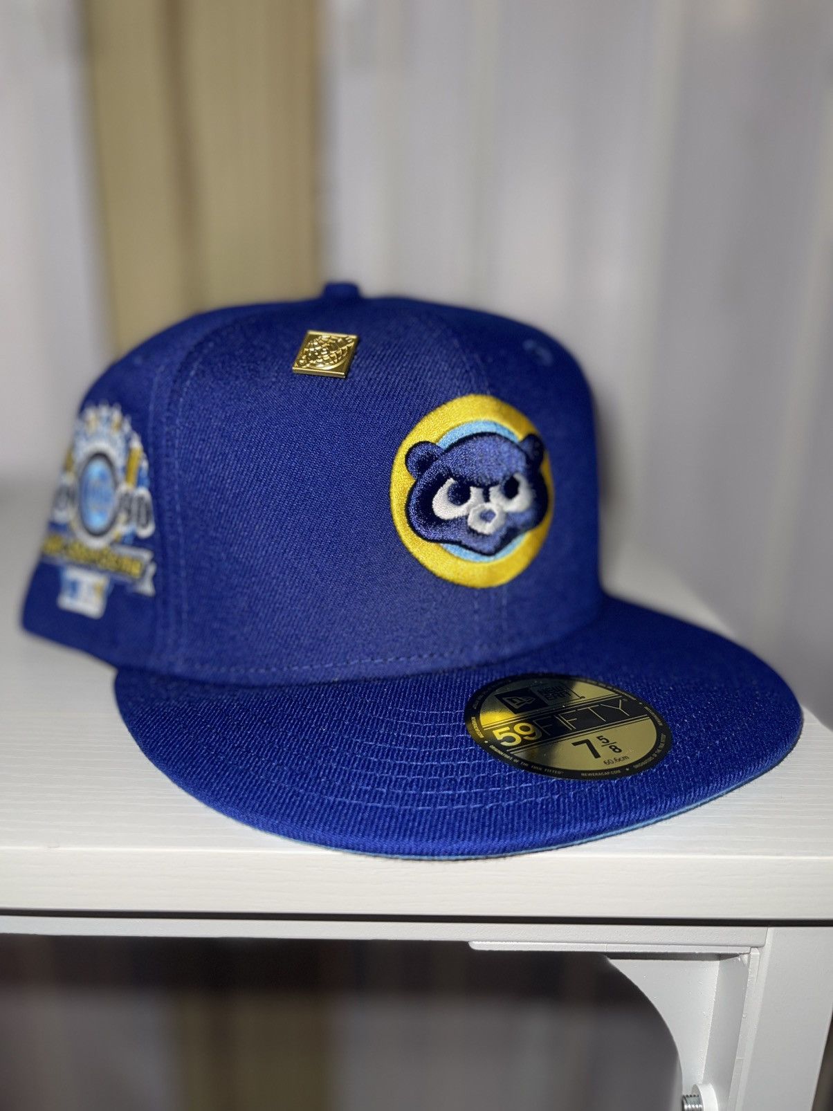 Capsule × New Era Capsule Cubs Dark Royal Icey Brim size 7 5/8 Size ONE SIZE - 1 Thumbnail