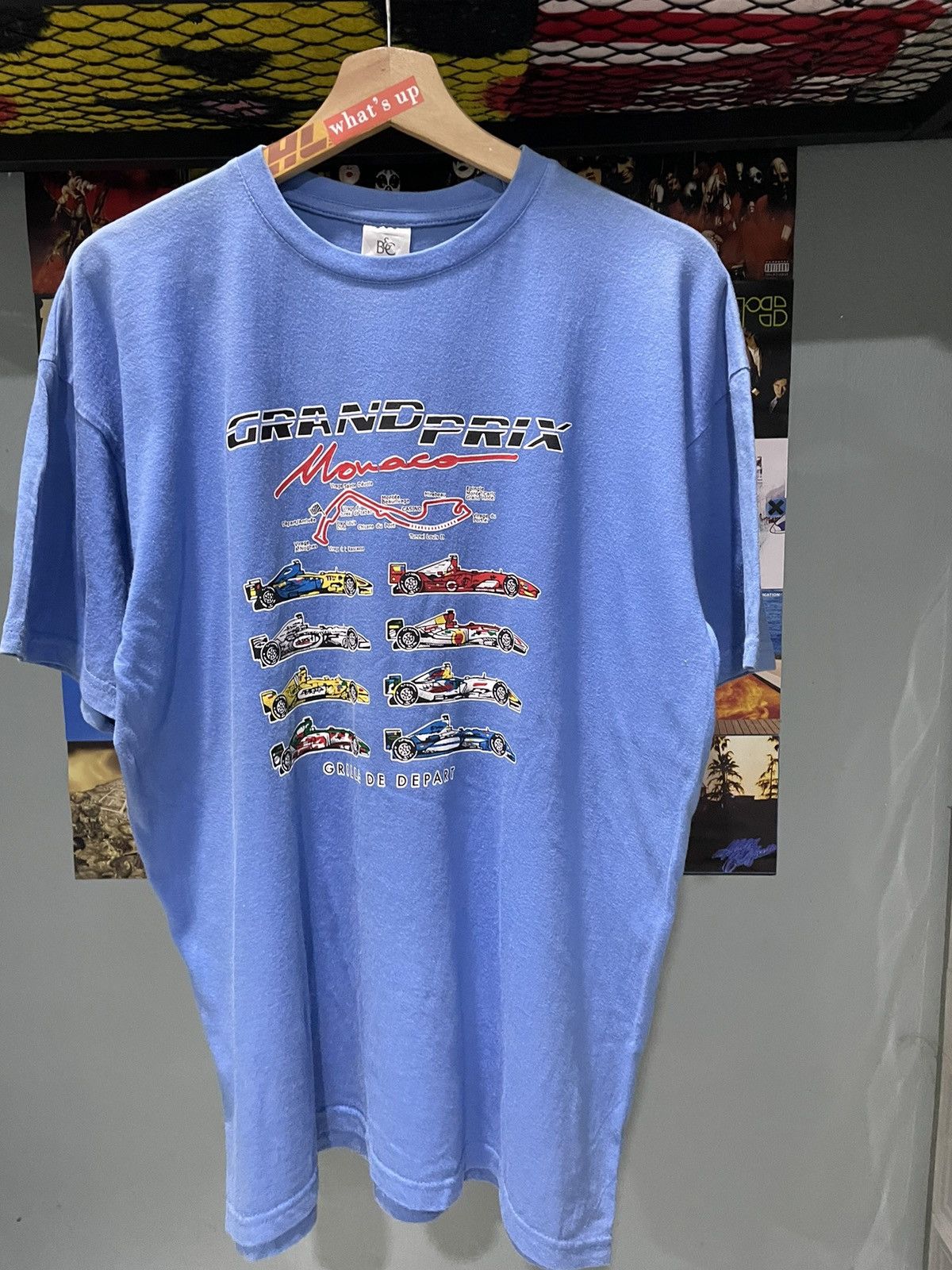 Vintage Vintage Grand Prix Monaco Formula One Tee Size US M / EU 48-50 / 2 - 2 Thumbnail
