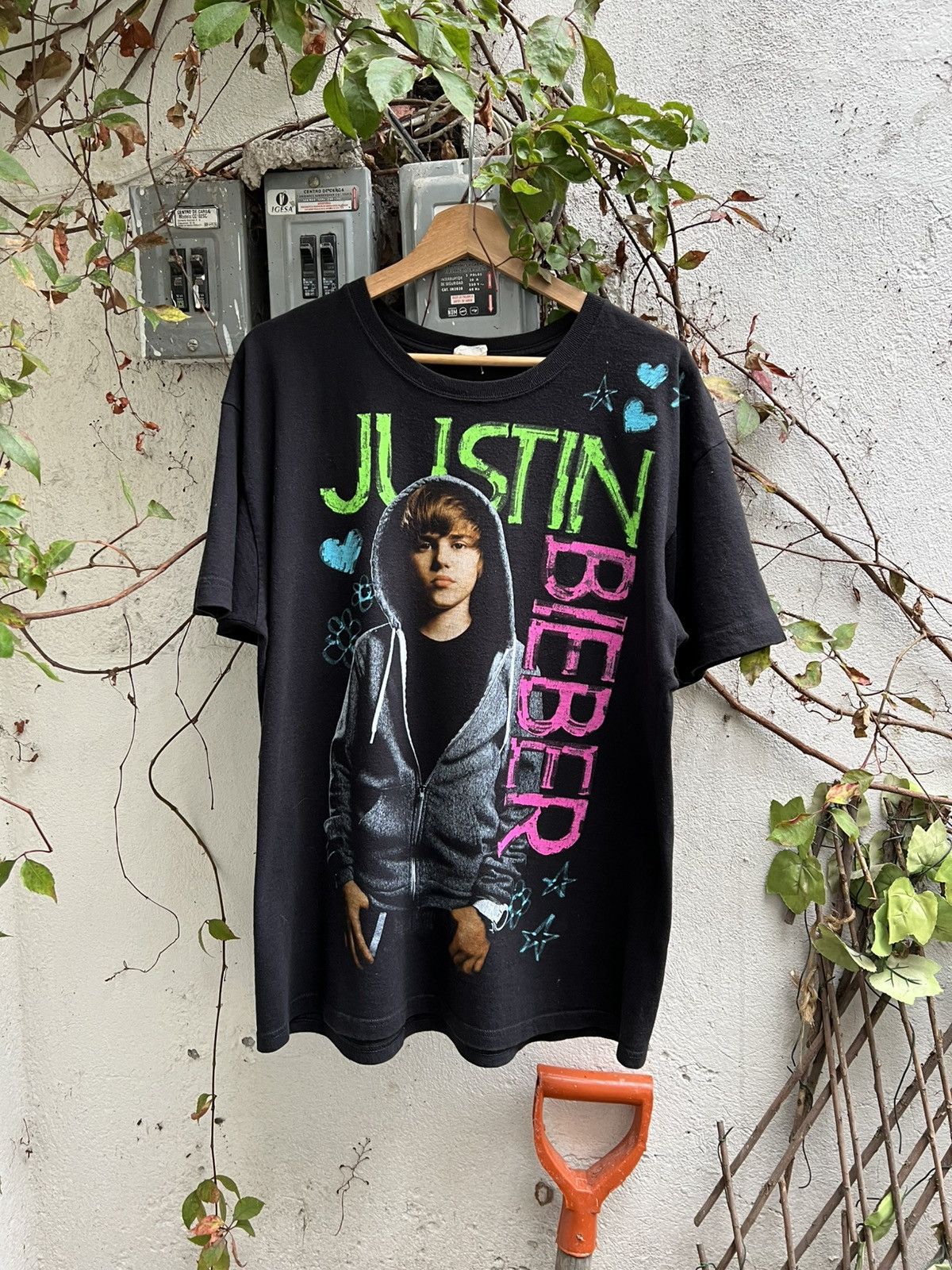 ジャスティスビーバー drew Tshirt Drew House】黒Tシャツ L