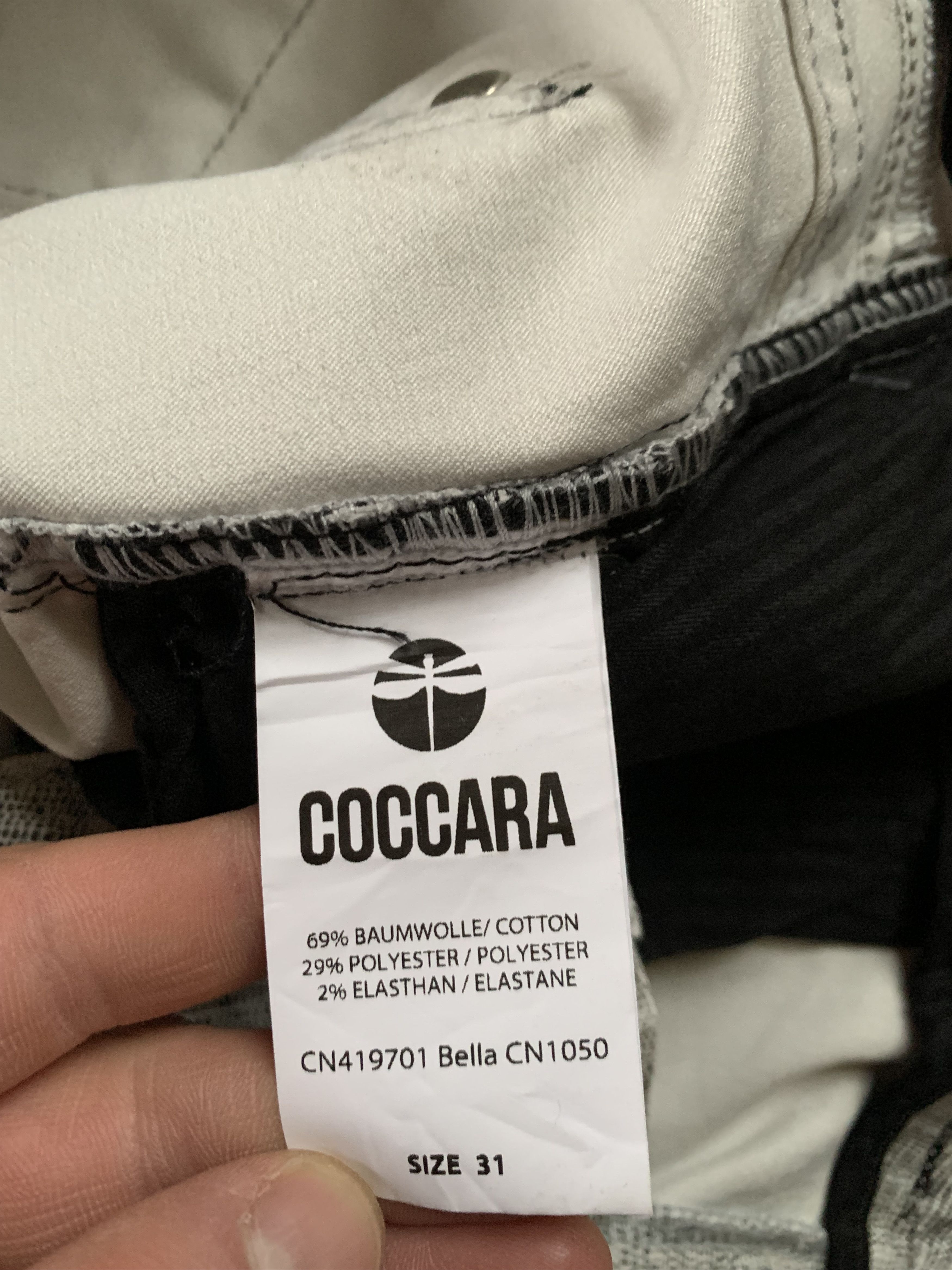 Denime × Designer Coccara Animal Print Jeans Piton Reptile Size 31" - 11 Thumbnail