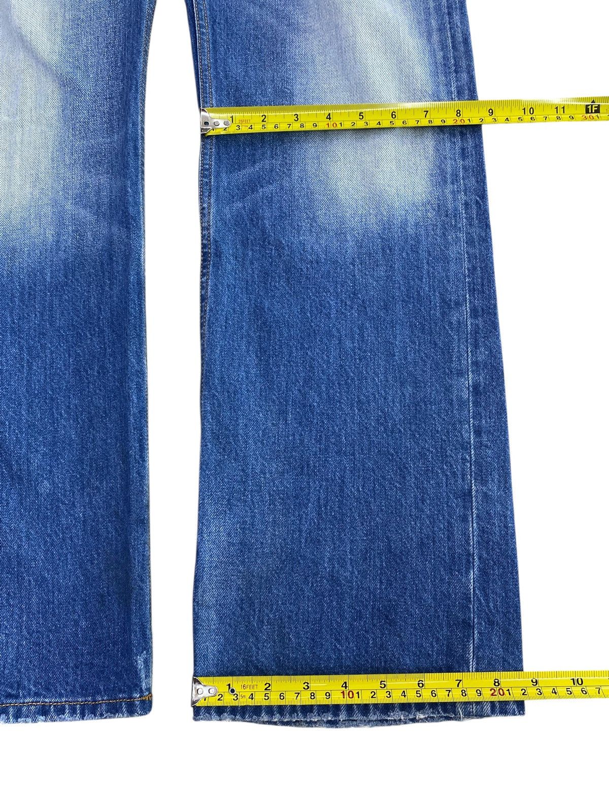 Diesel Diesel Viker Blue Faded Wash Style Ripped Jeans Size US 34 / EU 50 - 7 Thumbnail