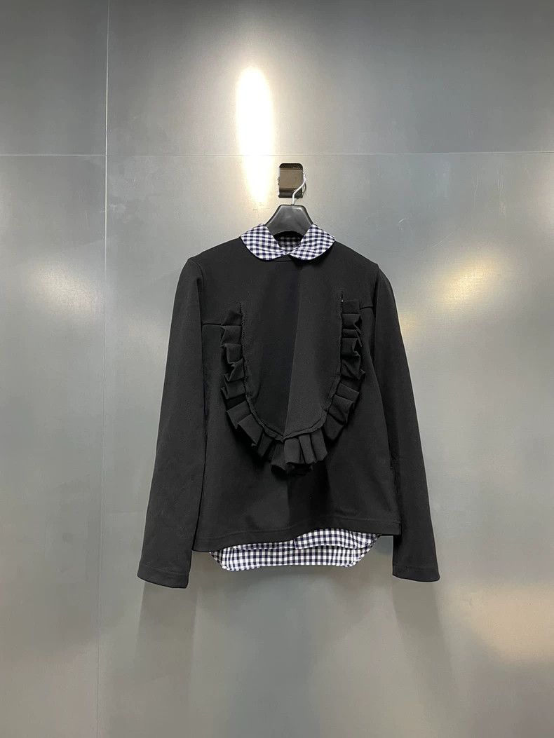 Comme des Garcons Comme Des Garcons Pleated cut-out with blouse and sweatshi Size S / US 4 / IT 40 - 2 Thumbnail