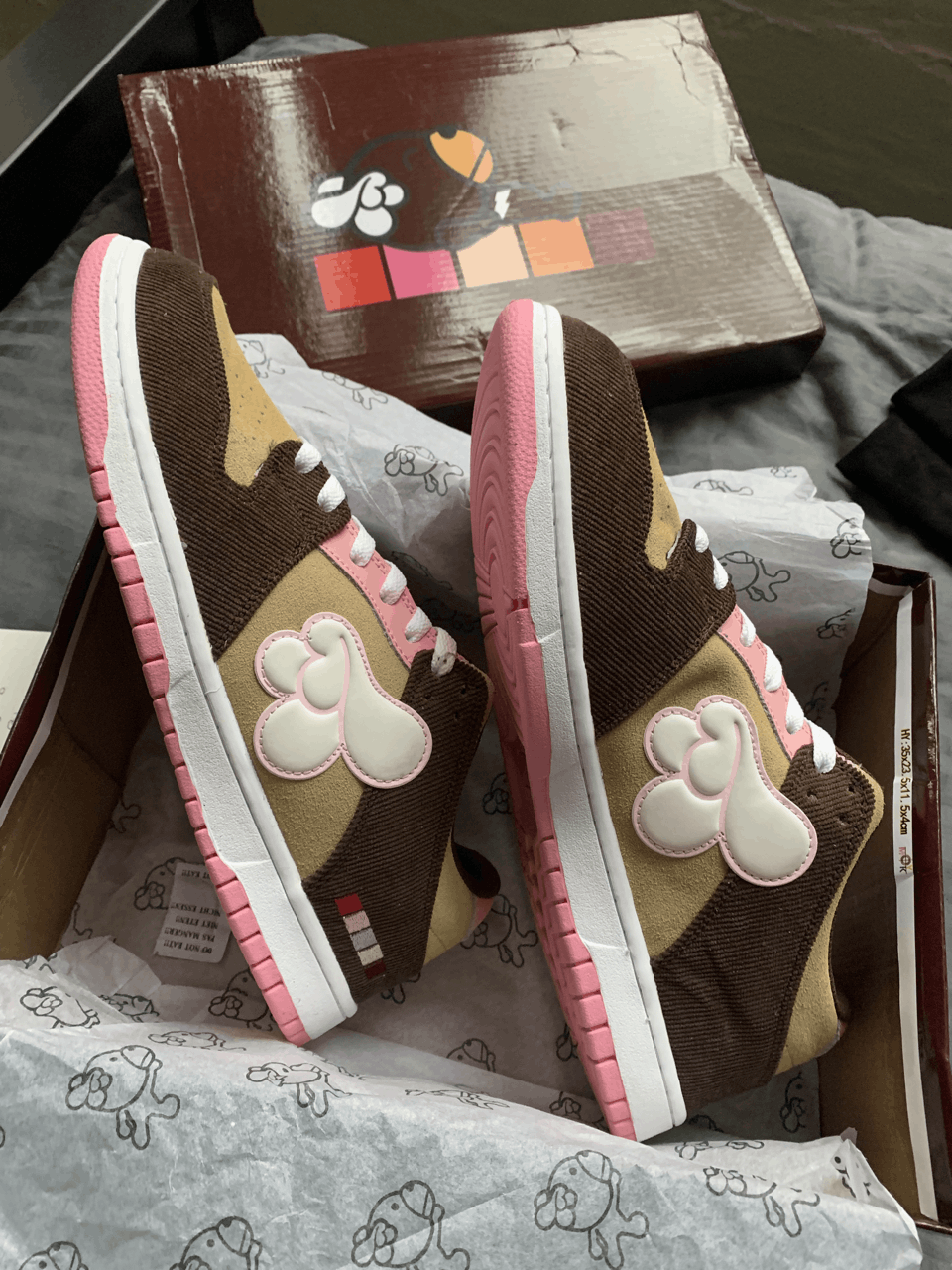 ByBimsee Cloud Steppers Dunk Custom