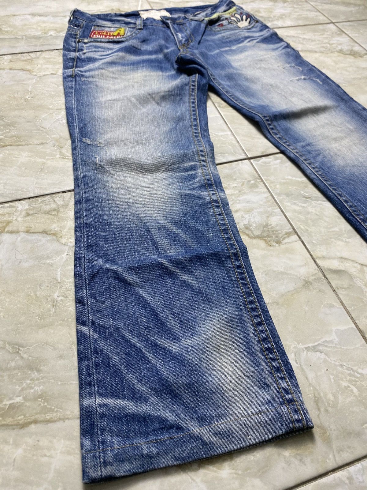 Japanese Brand Rare Lolita Children Distressed Jeans Size US 28 / EU 44 - 8 Thumbnail
