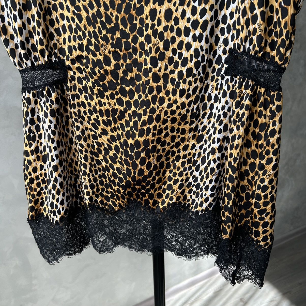 Dolce & Gabbana Y2K Dolce & Gabbana Leopard Print Tank Top Size L / US 10 / IT 46 - 10 Thumbnail