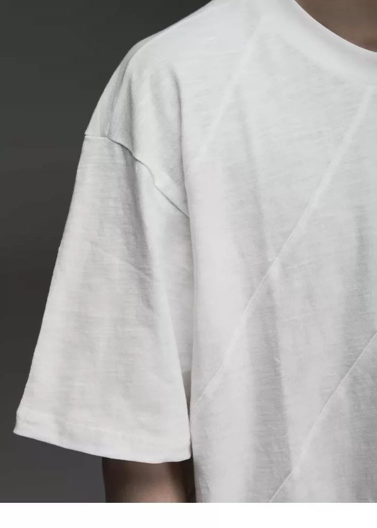 Other TTULF Japan jacquard white cotton t-shirt size L Size US L / EU 52-54 / 3 - 5 Thumbnail