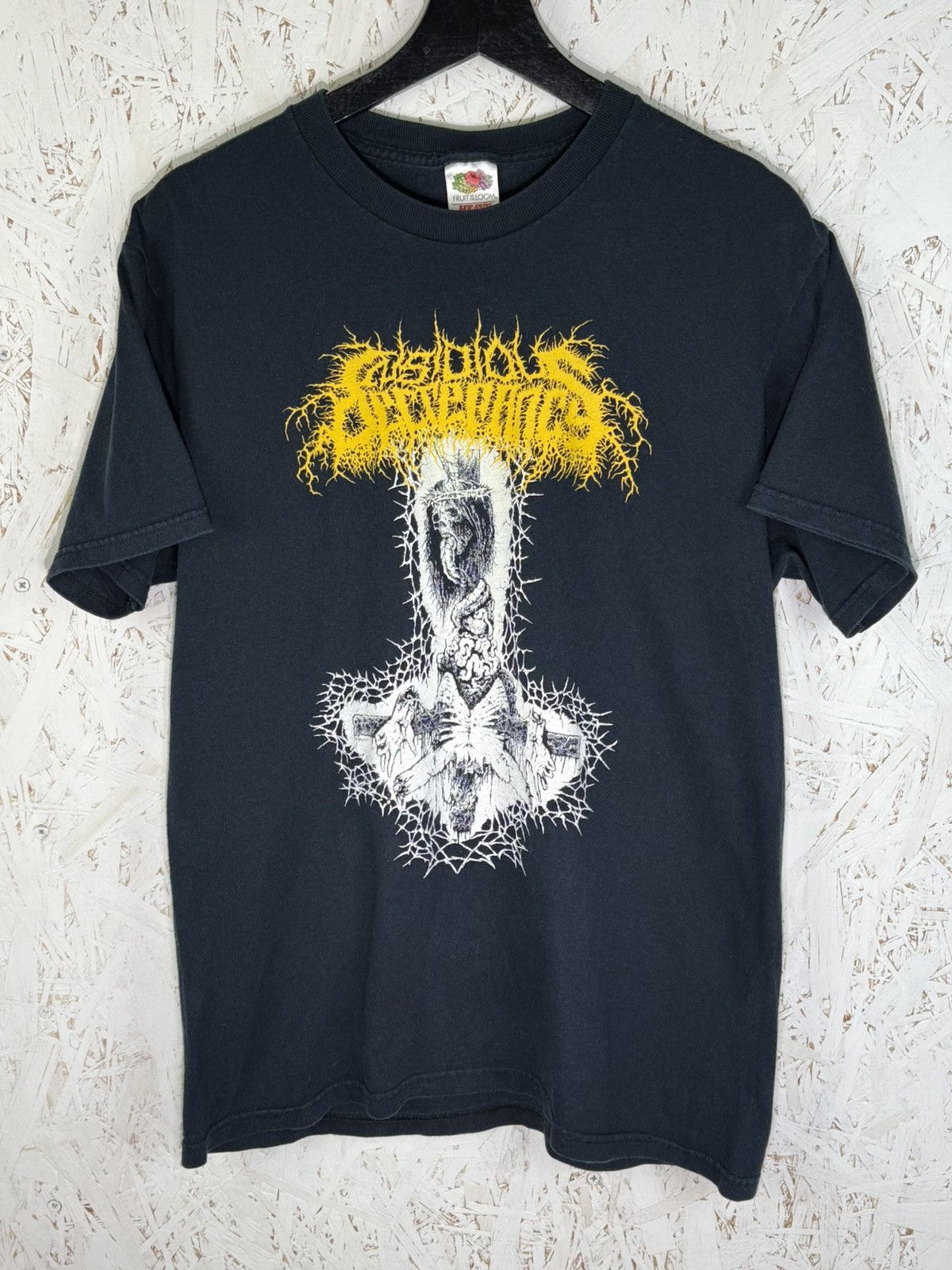 Band Tees Insidious Decrepancy 2005 Brutal Death Metal Band T-Shirt M Size US M / EU 48-50 / 2 - 1 Thumbnail