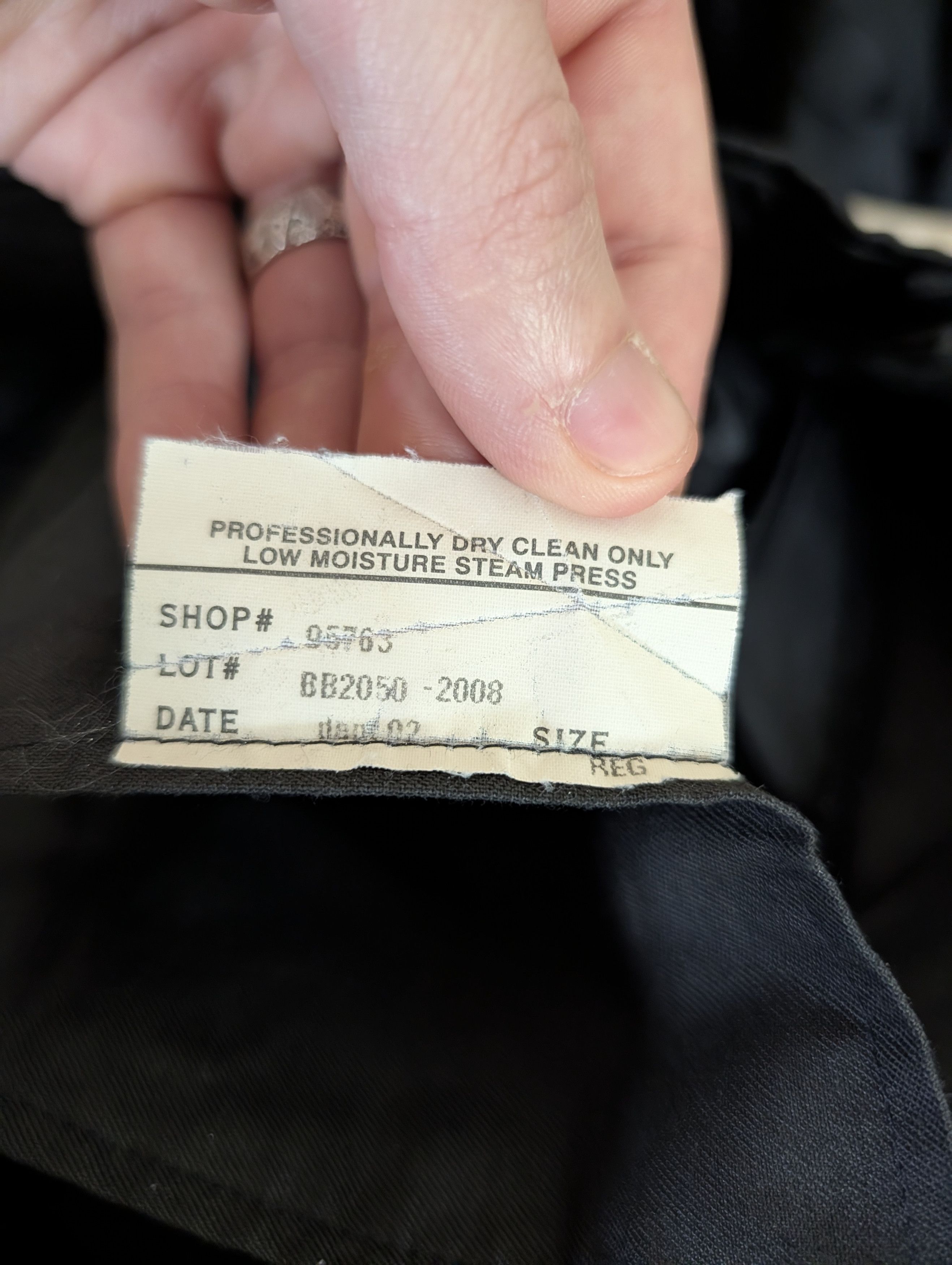 Brooks Brothers Vintage pure Woolmark New Wool pinstriped cuffed trousers Size US 32 / EU 48 - 11 Thumbnail