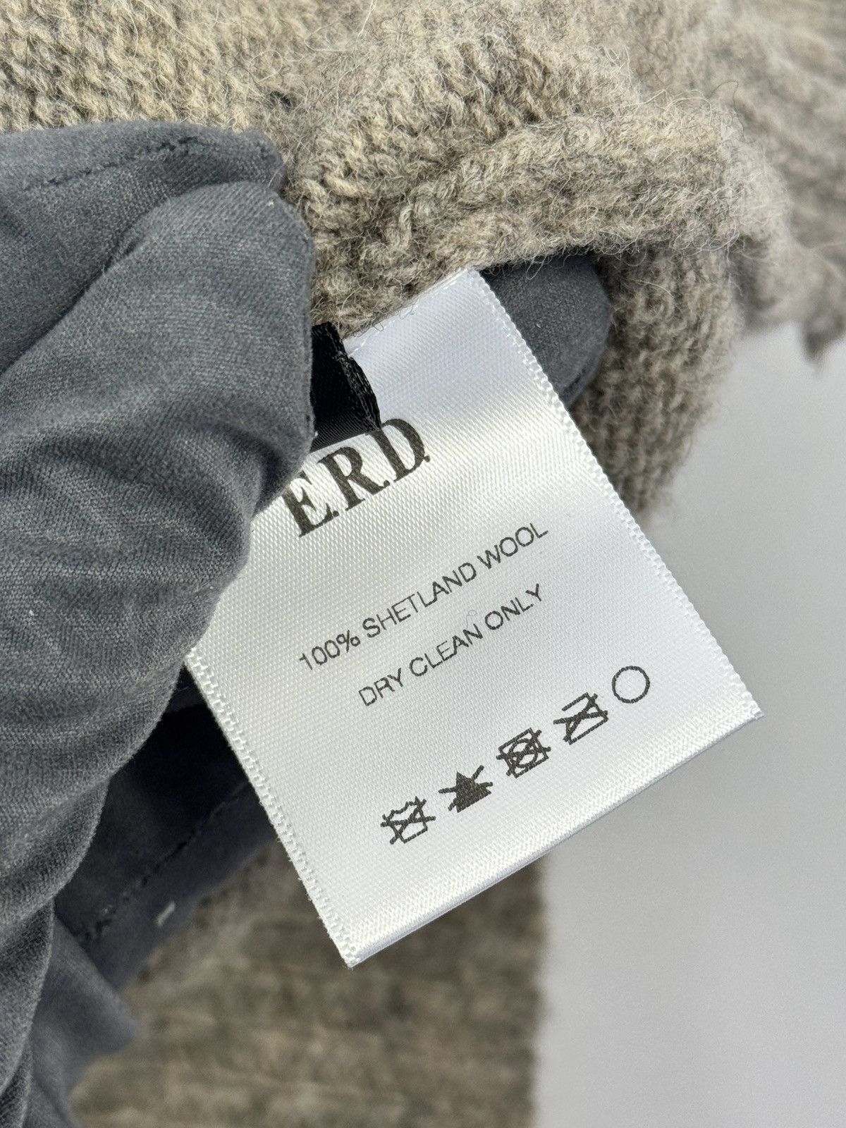 Enfants Riches Deprimes Come Live With Me Embroidered Intarsia Wool Sweater Size US XL / EU 56 / 4 - 7 Thumbnail