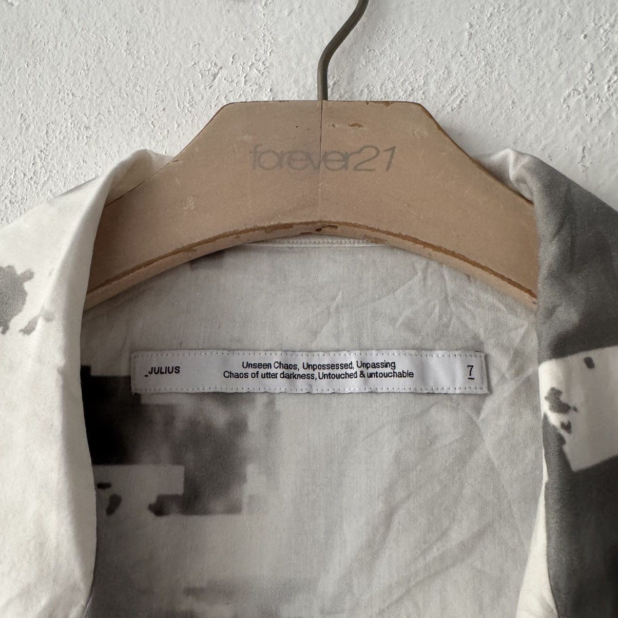 Julius Julius 7 Pre-Fall 2022 “Dusk” Overshirt Size US XL / EU 56 / 4 - 9 Thumbnail