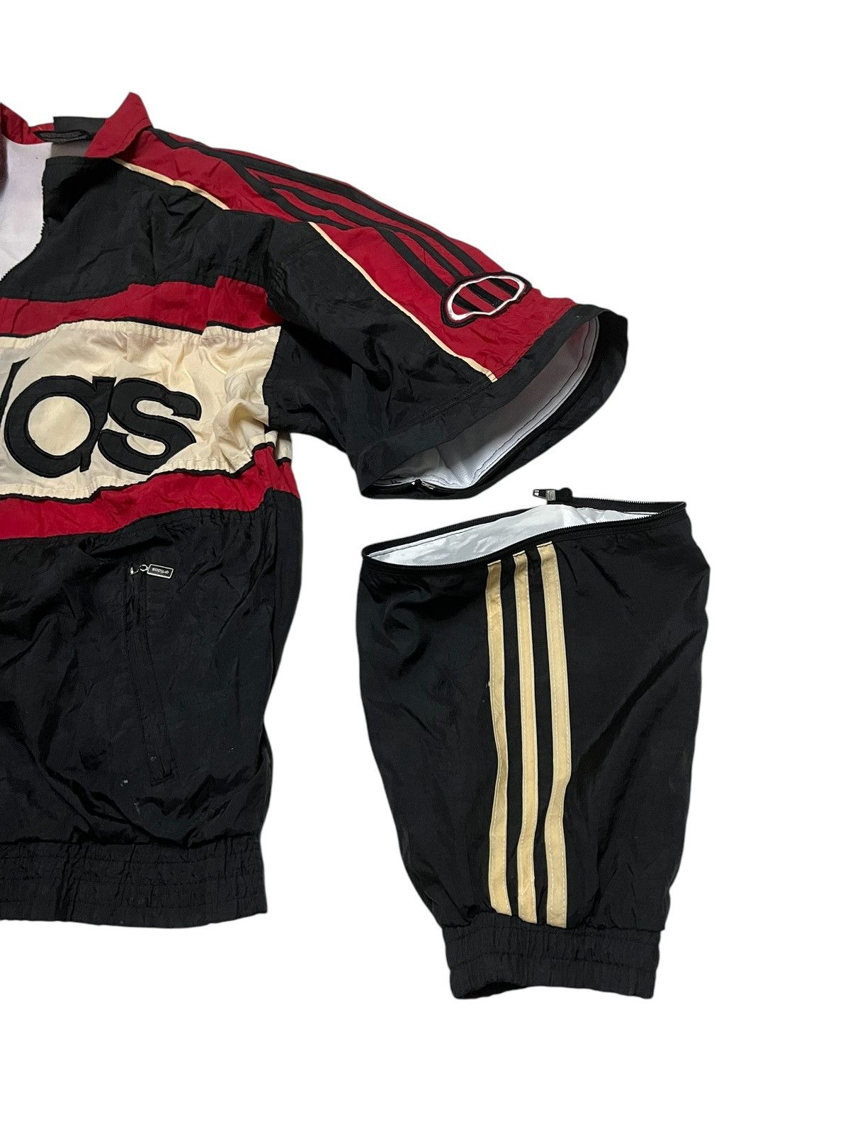 Adidas × Vintage 🔥Vtg Adidas 90s Big Logo Light Jacket Size US XL / EU 56 / 4 - 5 Thumbnail