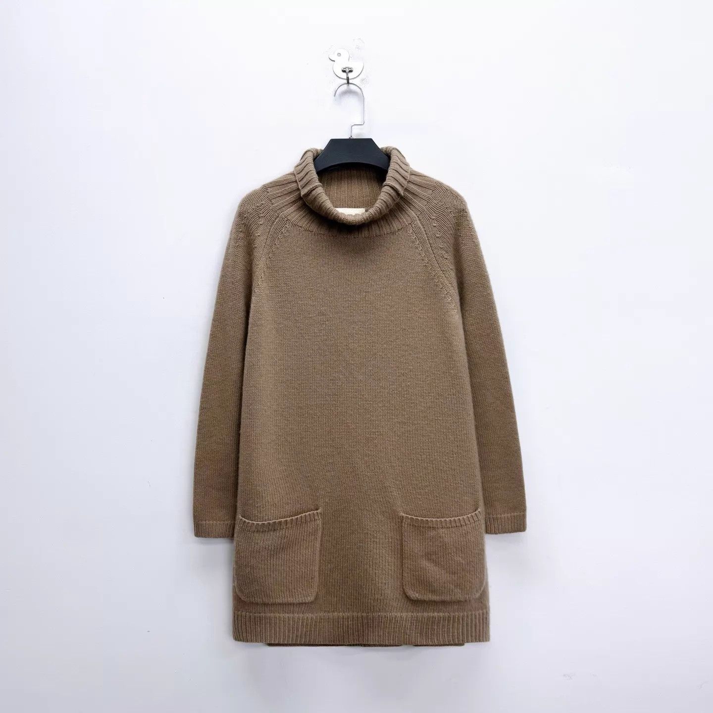 Max Mara MaxMara EDISON '25 Cashmere Blend T-neck Cuffed L Dress S Size S / US 4 / IT 40 - 1 Thumbnail