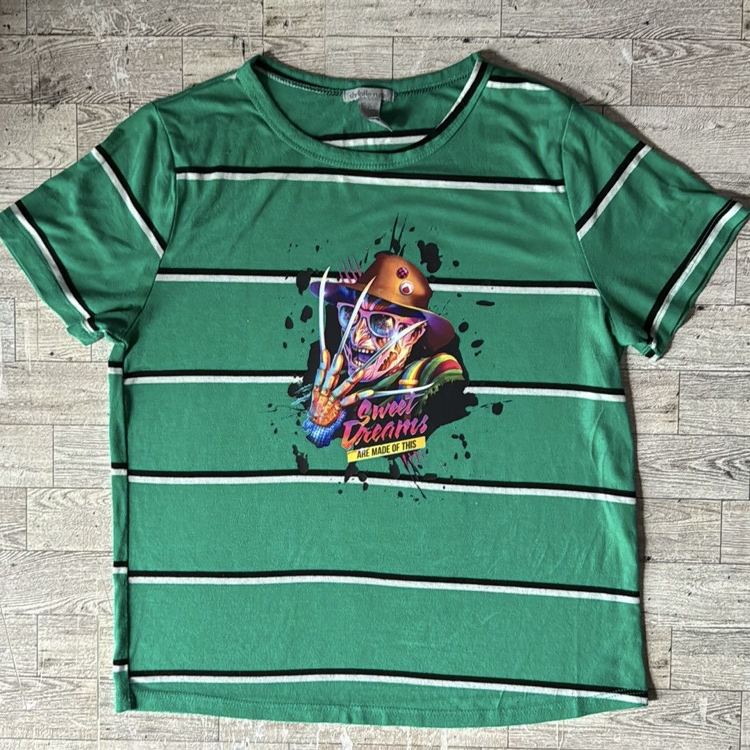 Vintage Freddy, Sweet Dreams, Y2K, Upcycled, Short Sleeve Tee Size M / US 6-8 / IT 42-44 - 6 Thumbnail