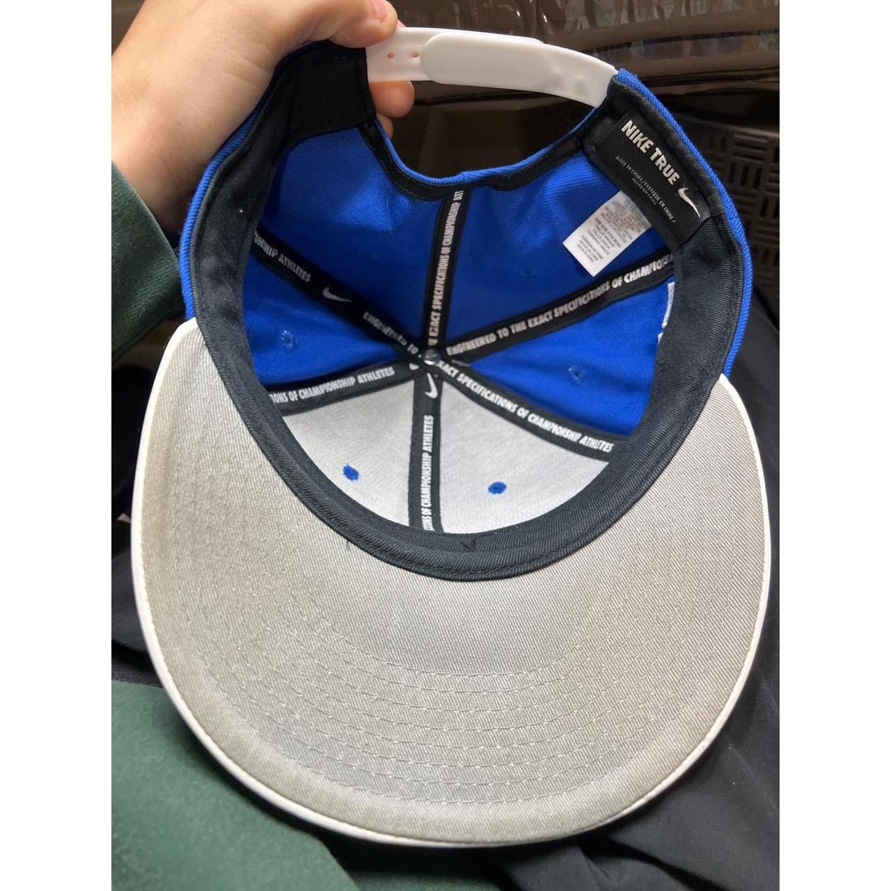 Nike Nike True Kentucky Go Big Blue Snapback Hat Mens Royal Blue Size ONE SIZE - 5 Thumbnail