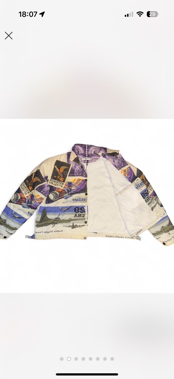 Vale Vale Forever Valley Flight Crew Shirt Jacket XXL Size US XXL / EU 58 / 5 - 2 Thumbnail