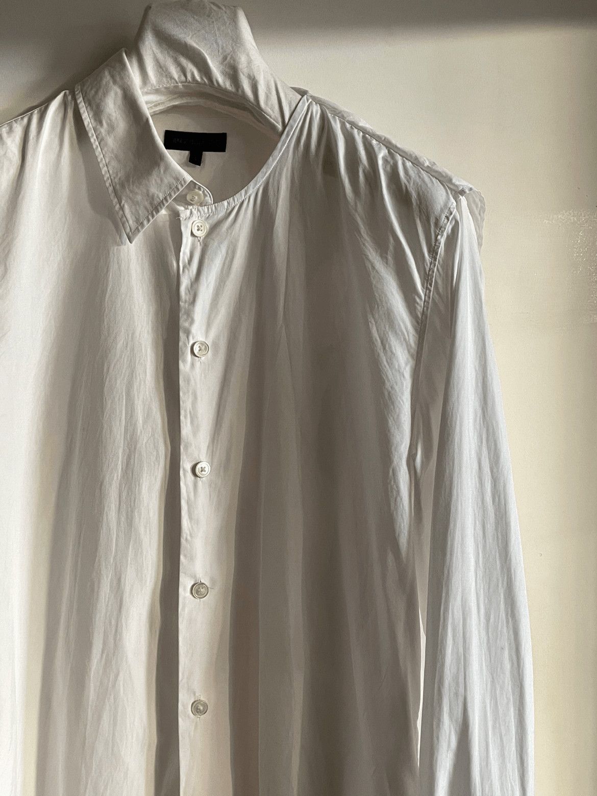 Ann Demeulemeester Ann Demeuleester Unevenness Shirt Size US L / EU 52-54 / 3 - 1 Thumbnail