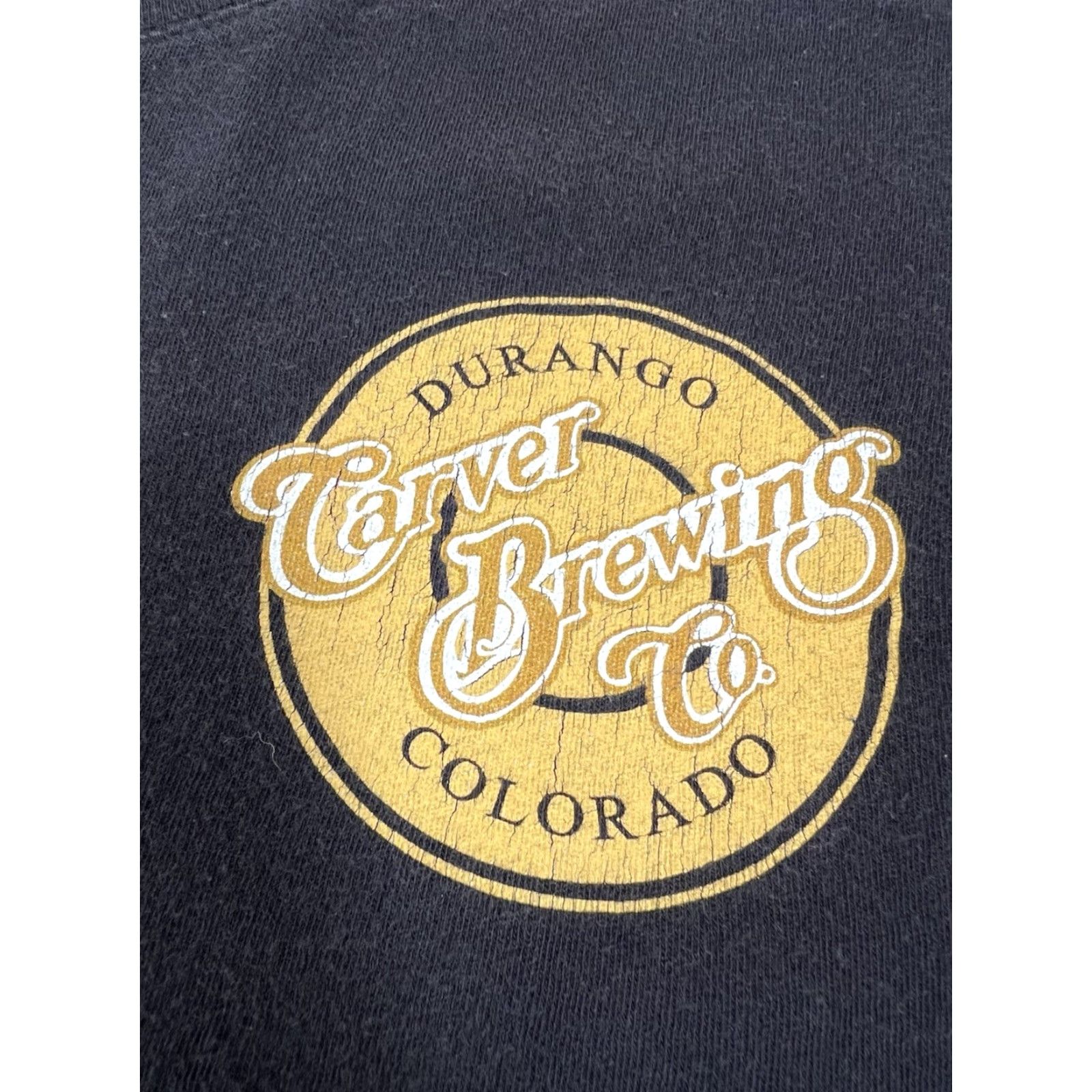 Next Level Women’s Iron Horse Stout Durango CO Carver Brewing Co Black Shirt XL Size XL / US 12-14 / IT 48-50 - 4 Thumbnail