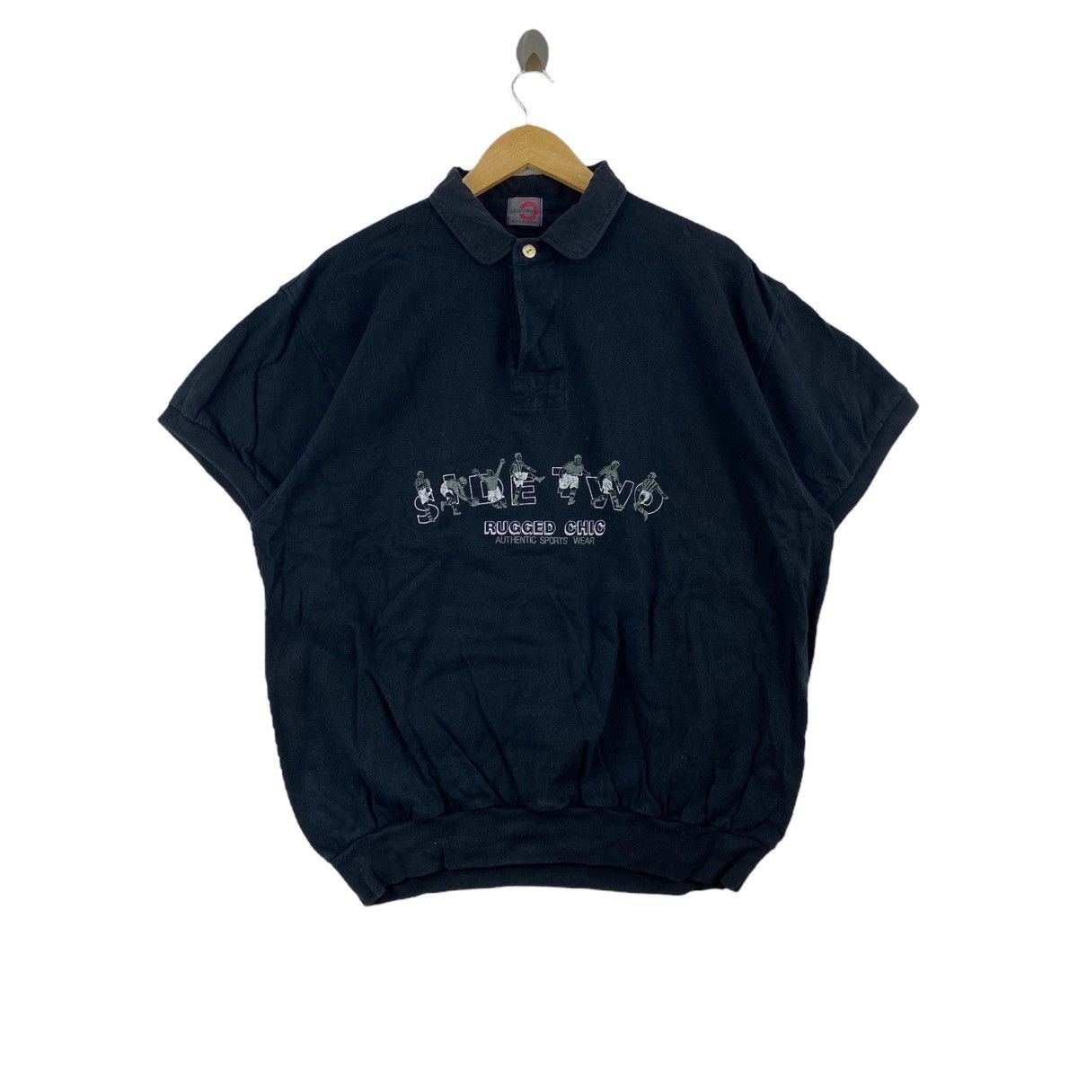 Other SIDE TWO Rugged Chic Authentic Sportswear Logo Print Size US XL / EU 56 / 4 - 1 Thumbnail