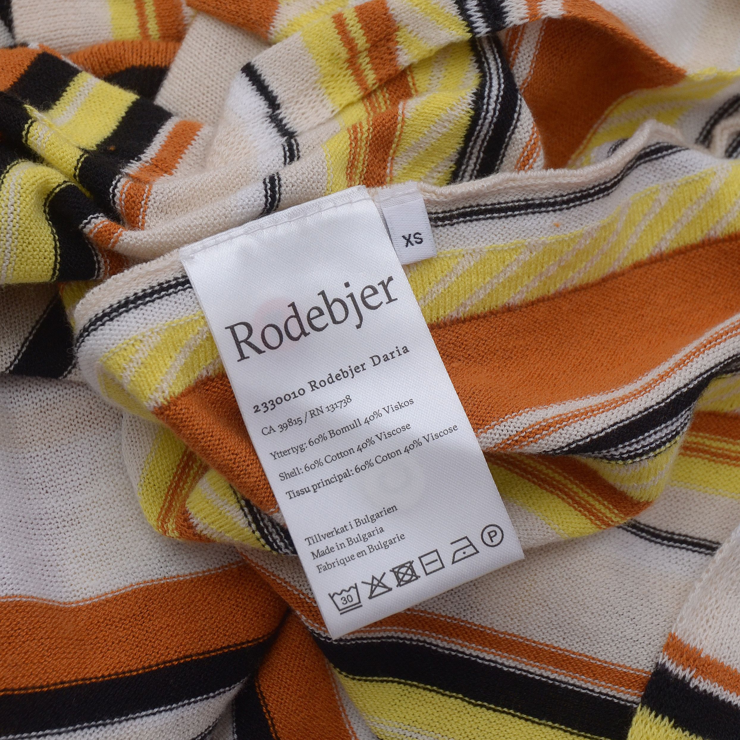 Rodebjer Rodebjer Striped knit Daria Sweater Size XS Pullover Size XS / US 0-2 / IT 36-38 - 10 Thumbnail