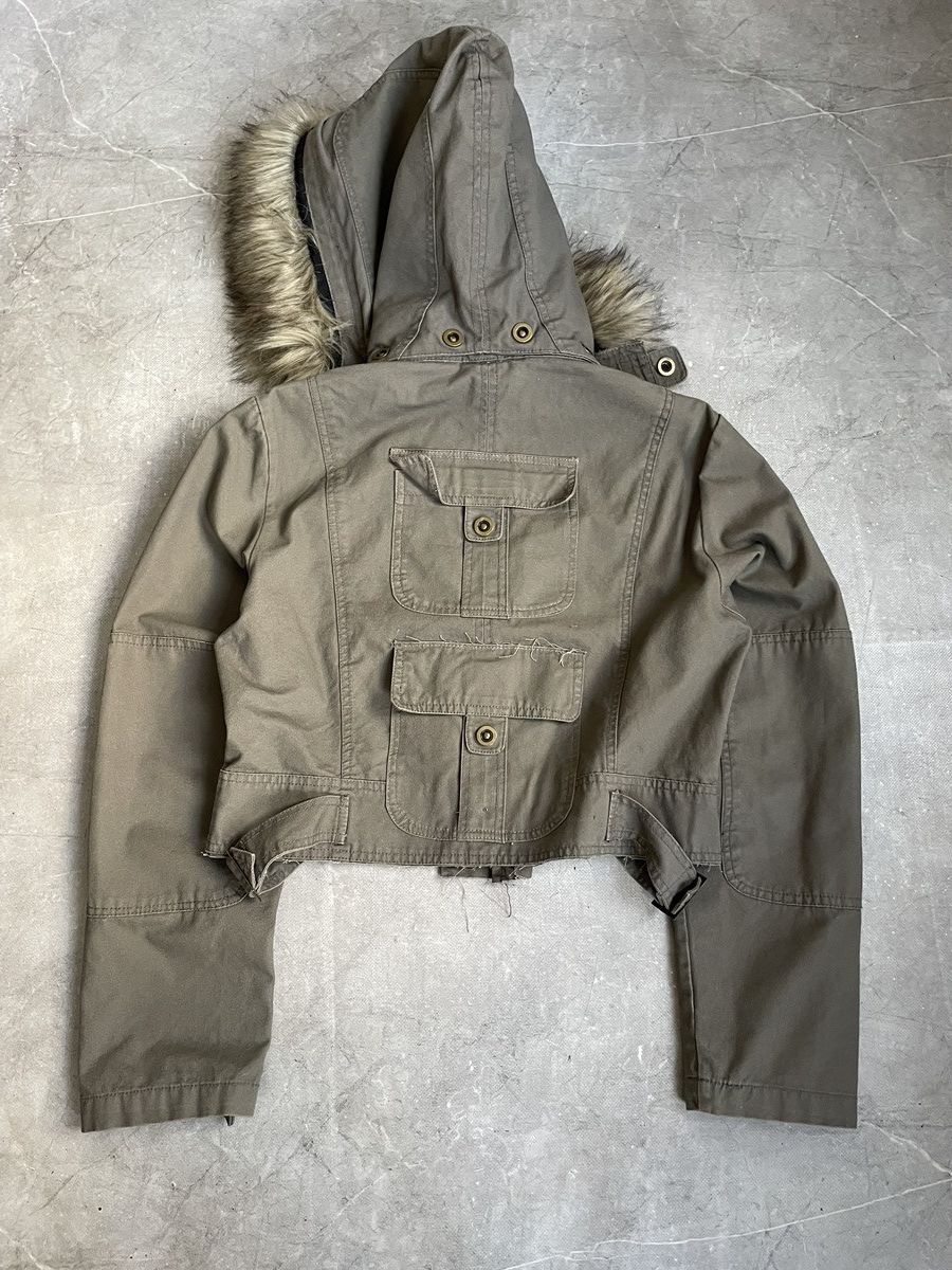 Yohji Yamamoto Green Fur Jacket Vintage Military Style hysteric glamour y2k Size US S / EU 44-46 / 1 - 10 Thumbnail