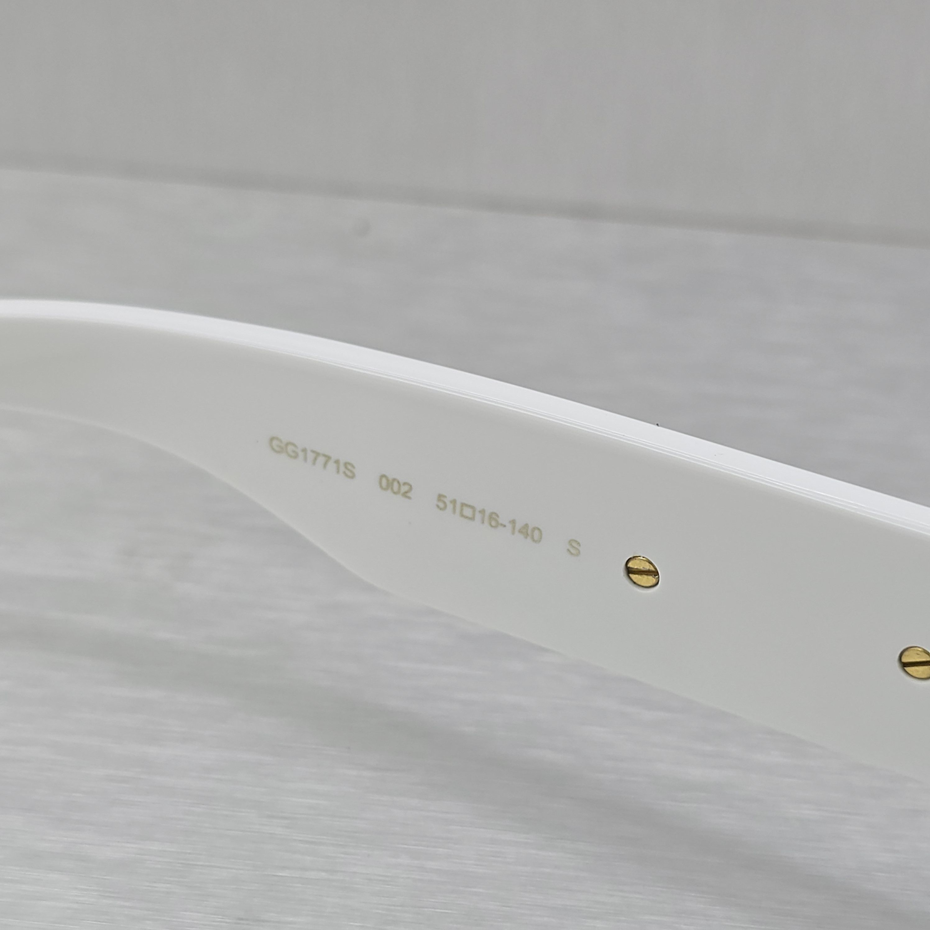 Gucci GUCCI GG1771S 002 Sunglasses WHITE Size ONE SIZE - 15 Thumbnail