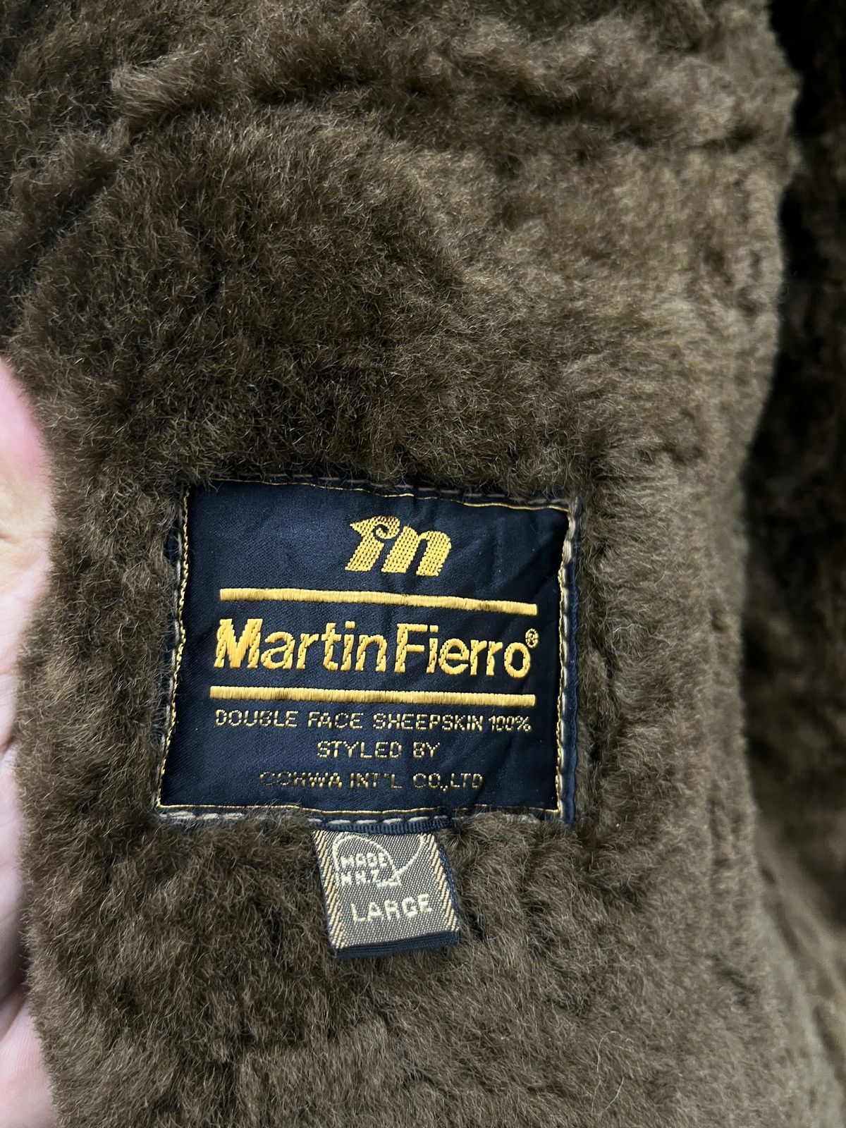 If Six Was Nine 🔥🔥🔥STEALS MARTIN FIERRO SHEEPSKIN JACKET Size M / US 6-8 / IT 42-44 - 8 Thumbnail