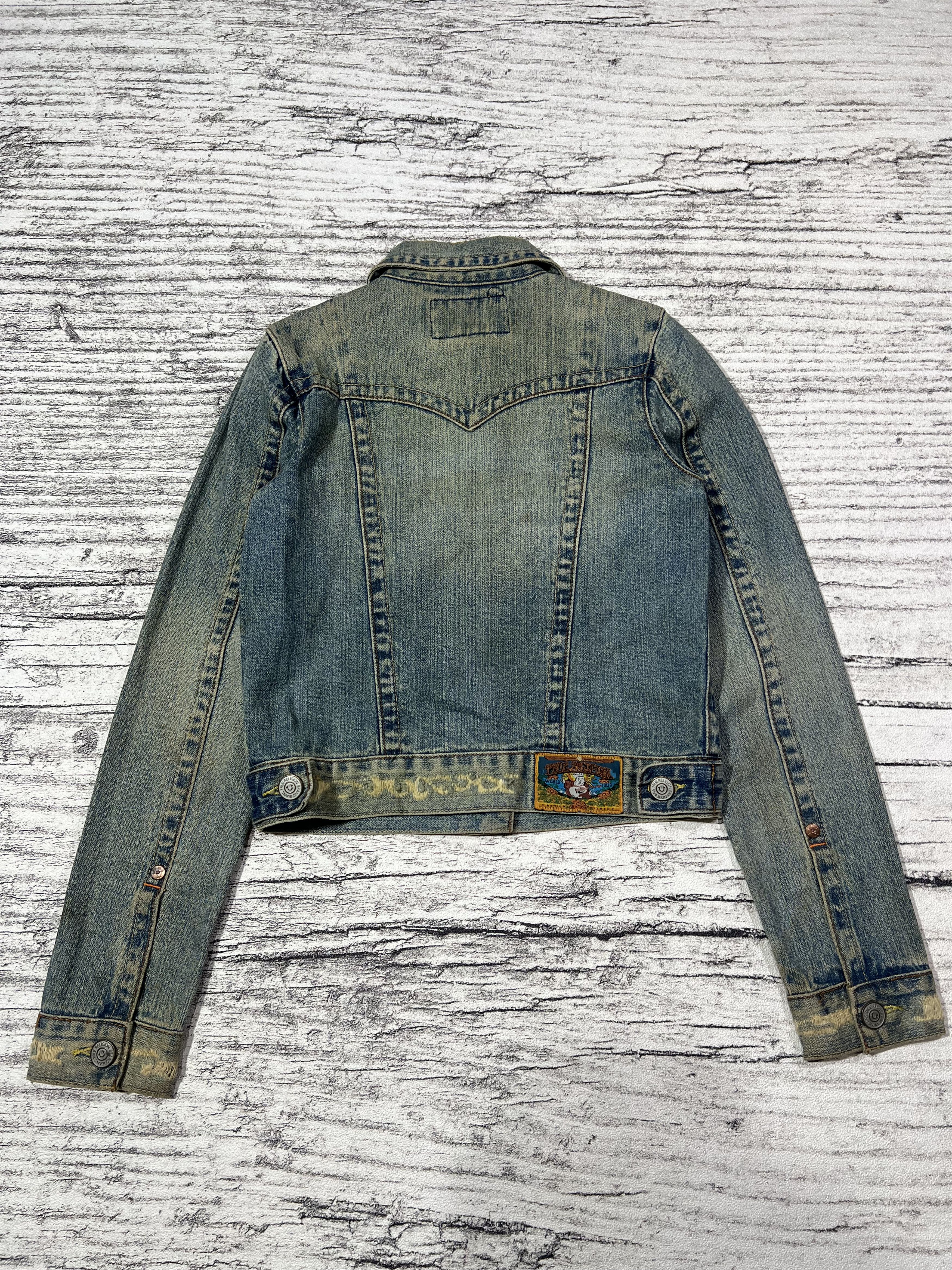 Japanese Brand 2000s Archival True Religion Distress Ripped y2k Lgb Ifsix Size US S / EU 44-46 / 1 - 6 Thumbnail
