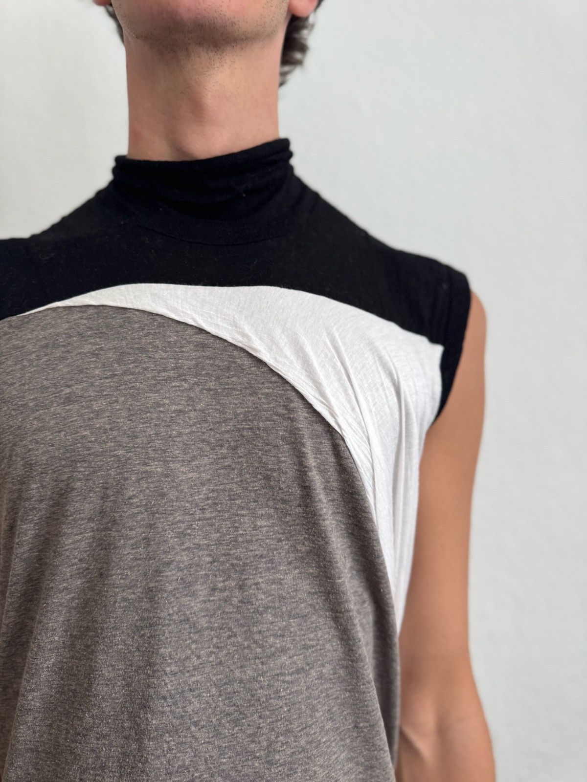 Rick Owens Runway S/S 10 „RELEASE“ Turtleneck Layer Tank Top Rick Owens Size US L / EU 52-54 / 3 - 21 Thumbnail