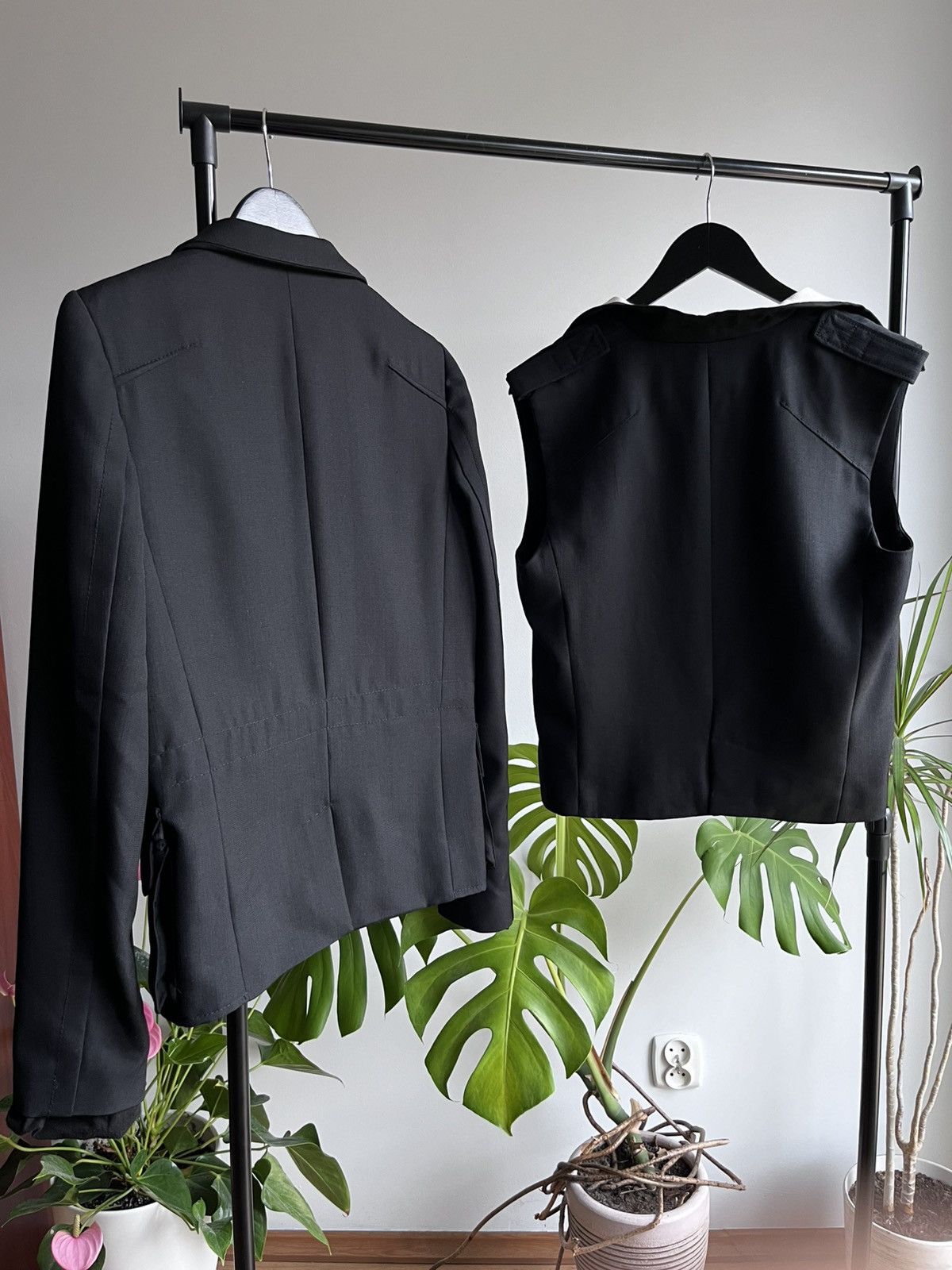 Haider Ackermann Super rare Haider Ackermann blazer vest wool suit set Size L / US 10 / IT 46 - 3 Thumbnail