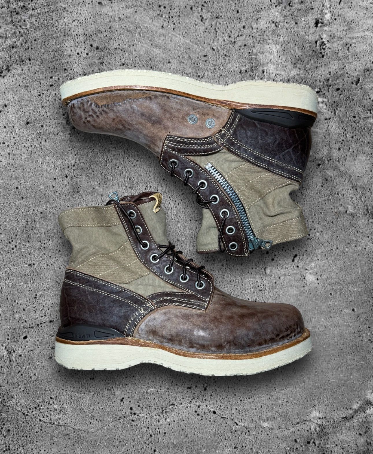 Visvim VISVIM “CONTRARY DEPT 7HOLE ‘73-FOLK BOOT” Size US 9 / EU 42 - 4 Thumbnail