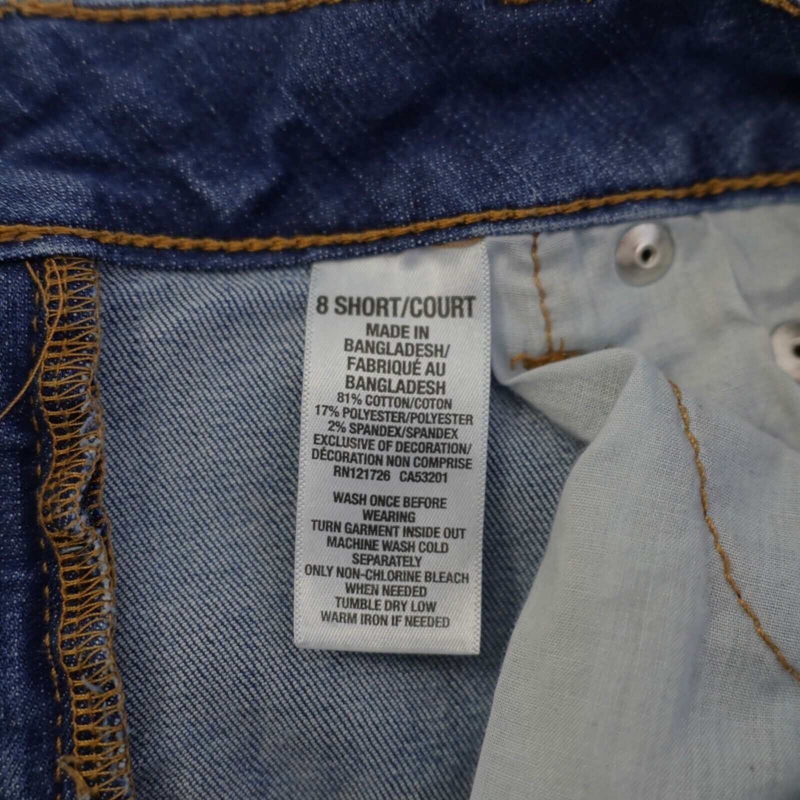 Aeropostale Aeropostale Jeggings Blue Jeans 8 Short 30/26 Mid Rise Stone Size 30" / US 8 / IT 44 - 11 Thumbnail