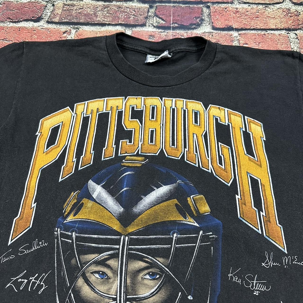 NHL Vintage 90s Pittsburgh Penguins Xplosion The Puck Stops Here Size US L / EU 52-54 / 3 - 5 Thumbnail