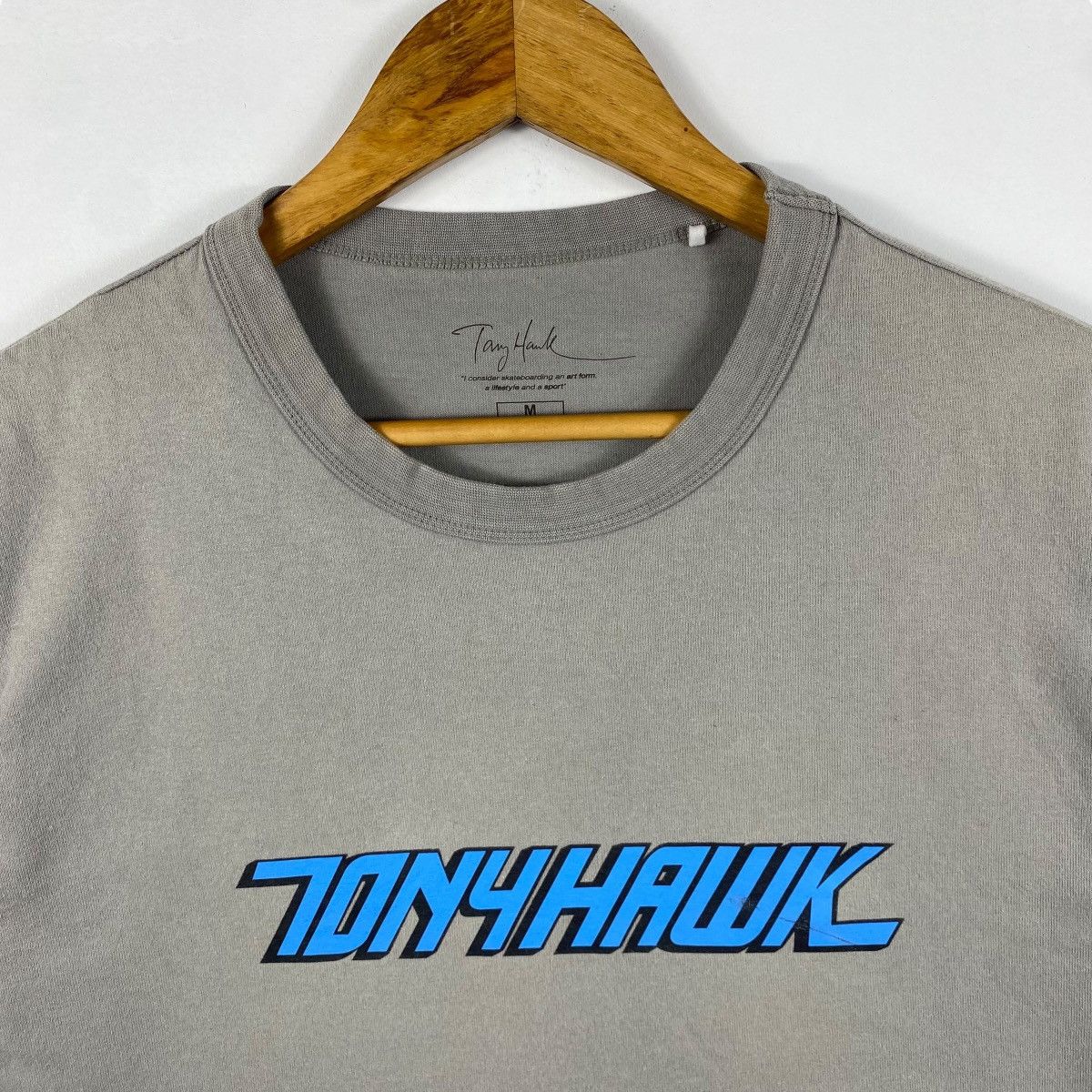 Tony Hawk TONY HAWK Logo Graphic Baggy Tee Shirt Medium Size Size US M / EU 48-50 / 2 - 2 Thumbnail