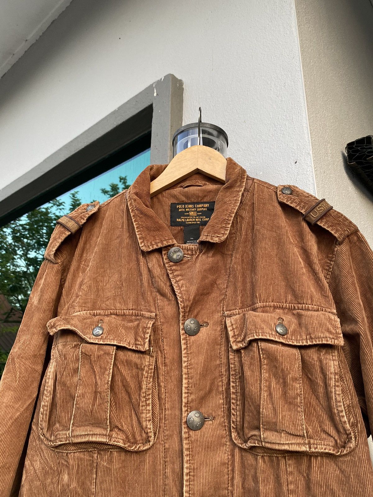 Designer × Polo Ralph Lauren × Vintage Polo Ralph Lauren Corduroy Parka Size US XL / EU 56 / 4 - 2 Thumbnail