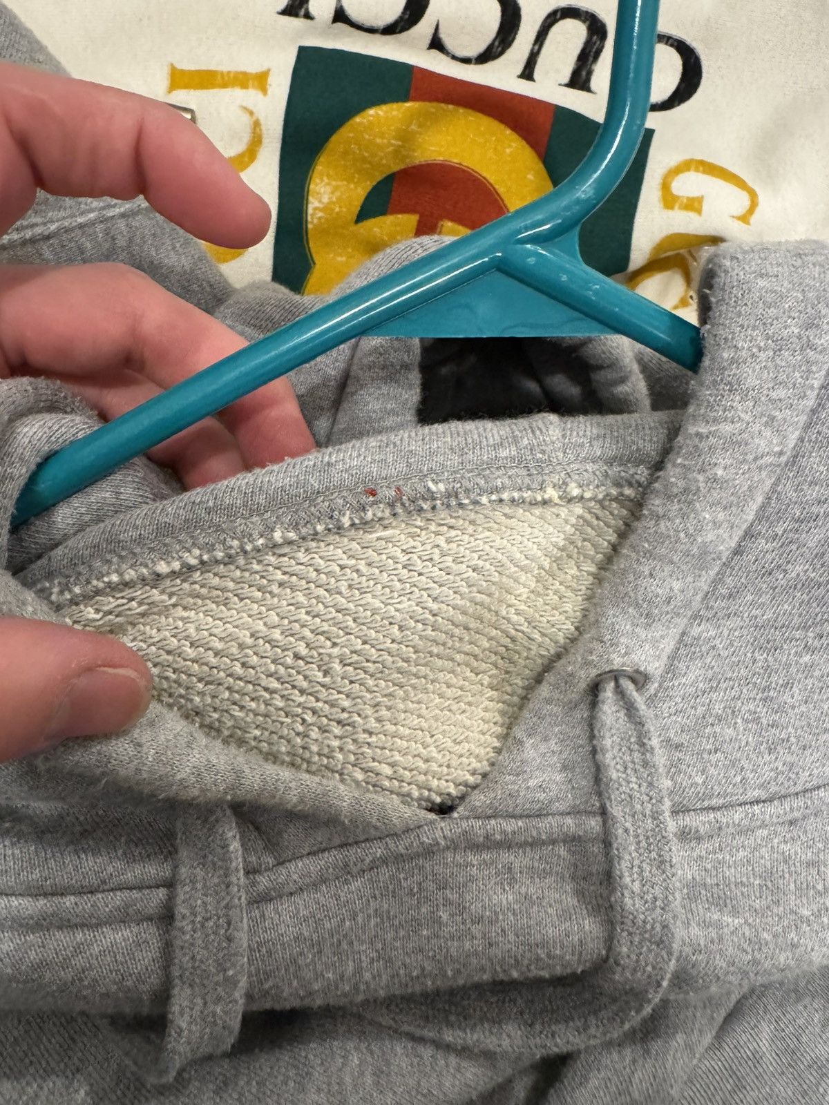 Gucci Gucci Embroidered Dragon Grey Cotton Hoodie Size US XL / EU 56 / 4 - 6 Thumbnail