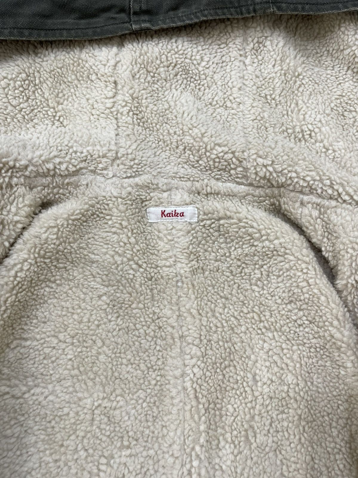 Japanese Brand Vintage Military Style Hooded Parka Olive Green Fleece Lined Size US L / EU 52-54 / 3 - 8 Thumbnail