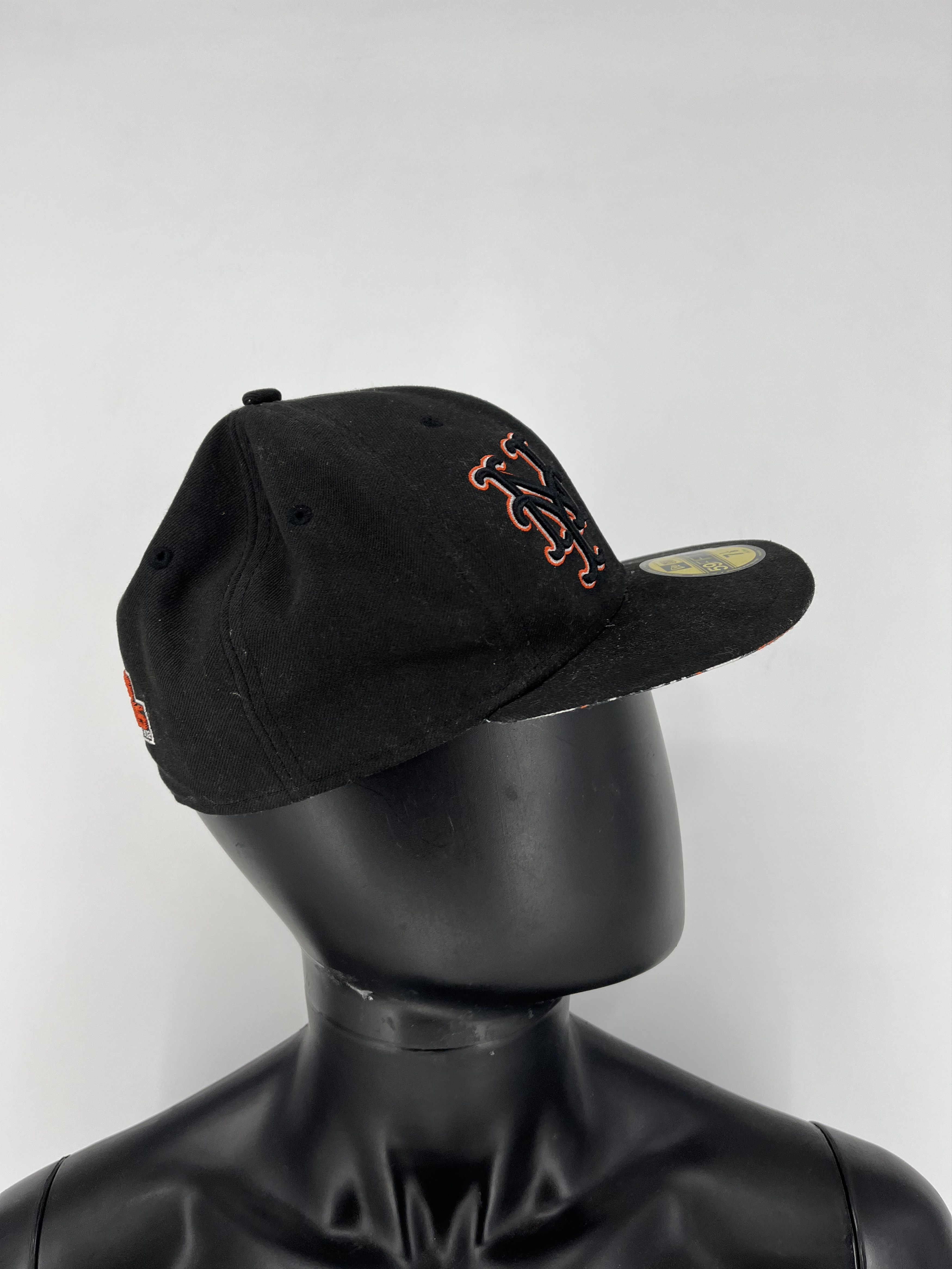 MLB × New Era × Vintage 7 Time World Series Champions Adjustable Baseball Hat Cap Size ONE SIZE - 3 Thumbnail