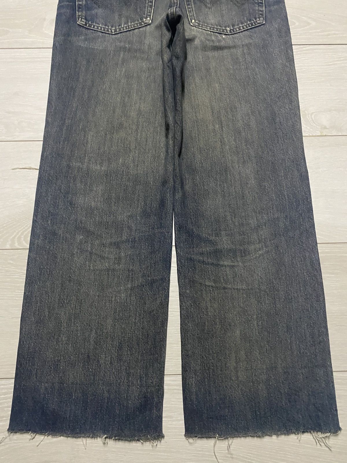 Edwin Rare Vintage Edwin Frontier Orange Tab Mud Wash Jeans Size US 31 - 6 Thumbnail