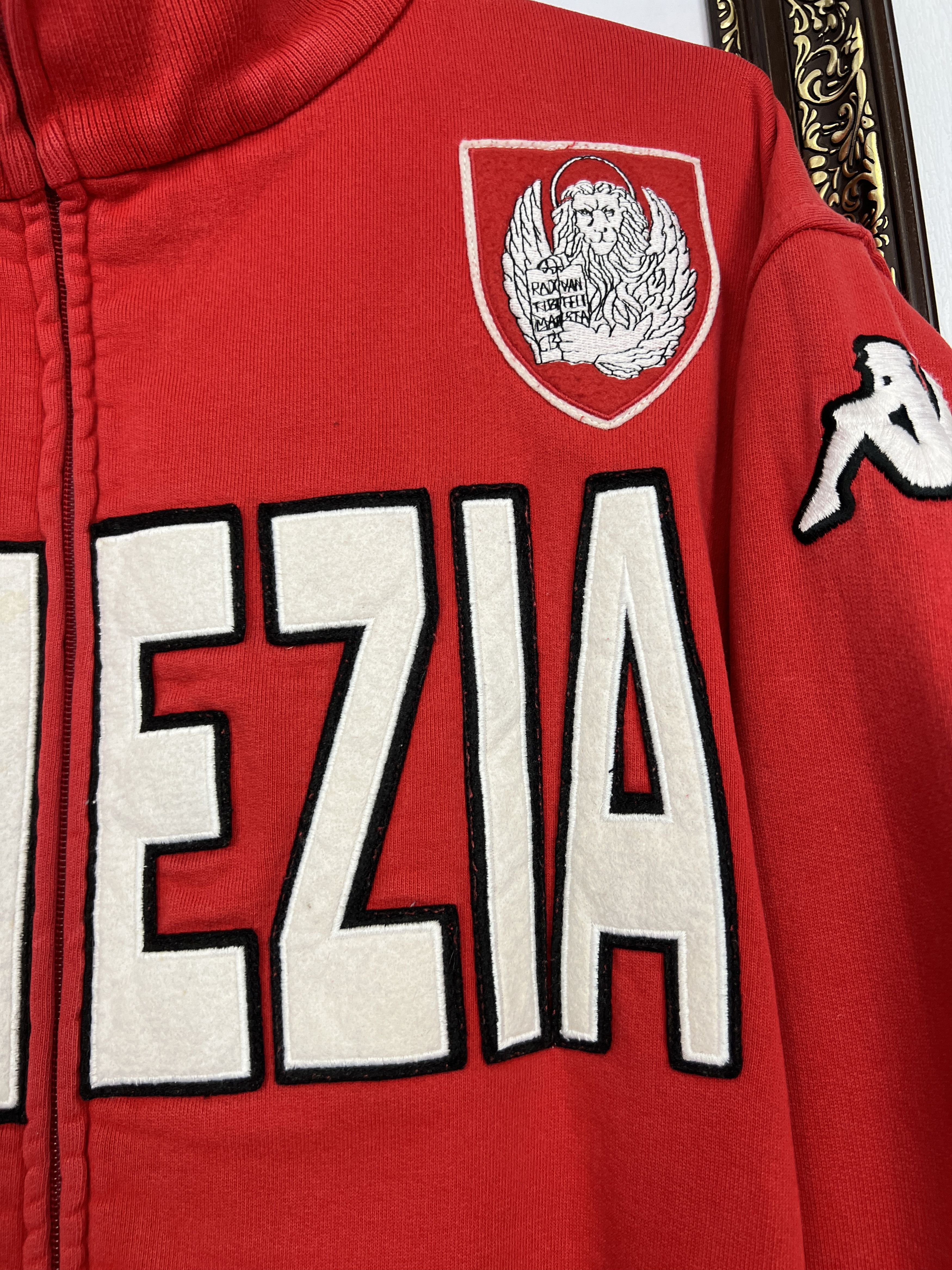 Kappa Kappa FC Venezia Football Jacket Soccer Track Top Size US L / EU 52-54 / 3 - 4 Thumbnail
