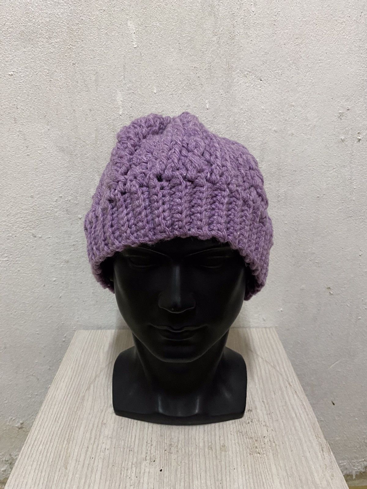 Japanese Brand × Vintage Japanese Brand Knit Beanie Hat Size ONE SIZE - 2 Thumbnail