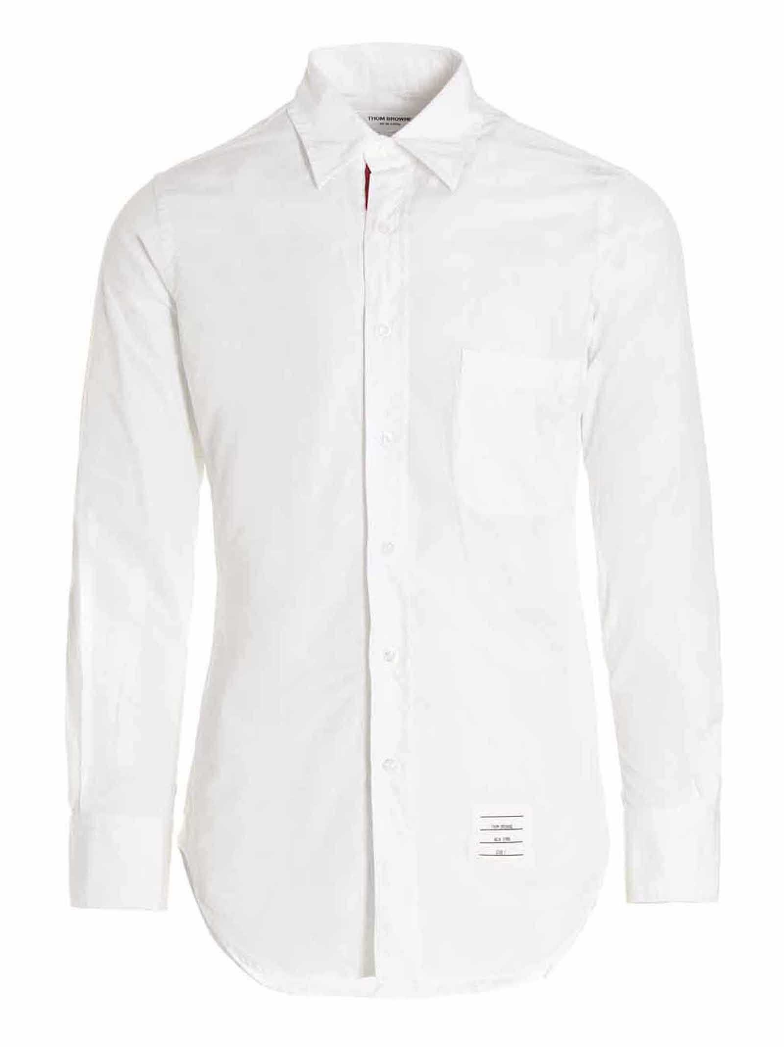 Thom Browne Solid Poplin Shirt Size US S / EU 44-46 / 1 - 1 Thumbnail