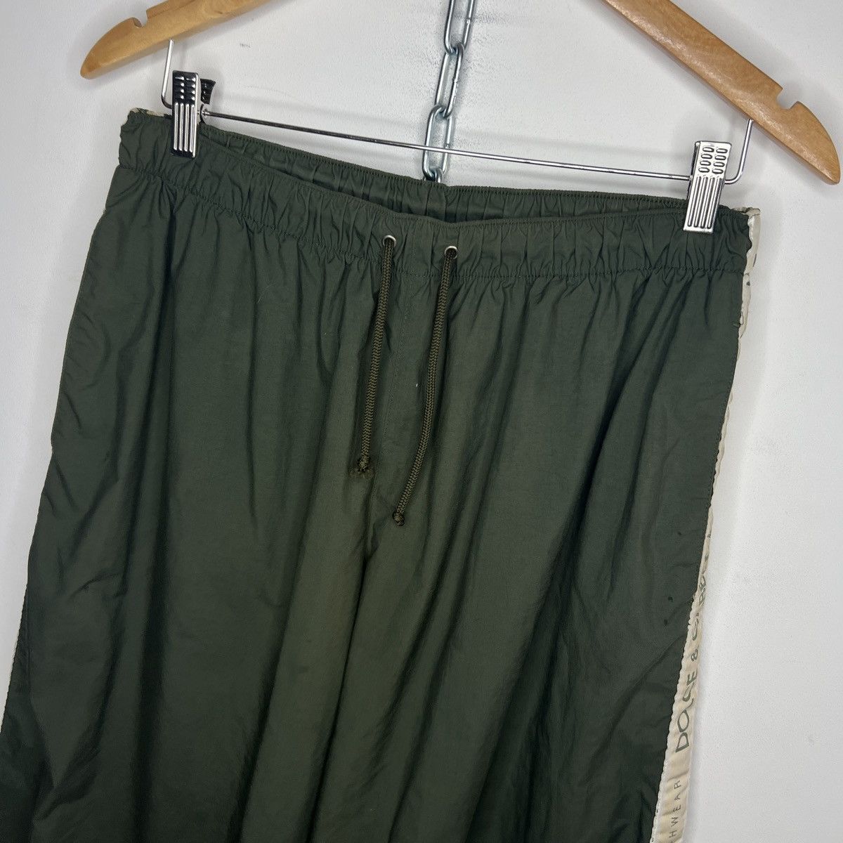 Dolce & Gabbana Dolce & Gabanna Khaki Green Parachute Pants. Size 27" / US 4 / IT 40 - 4 Thumbnail