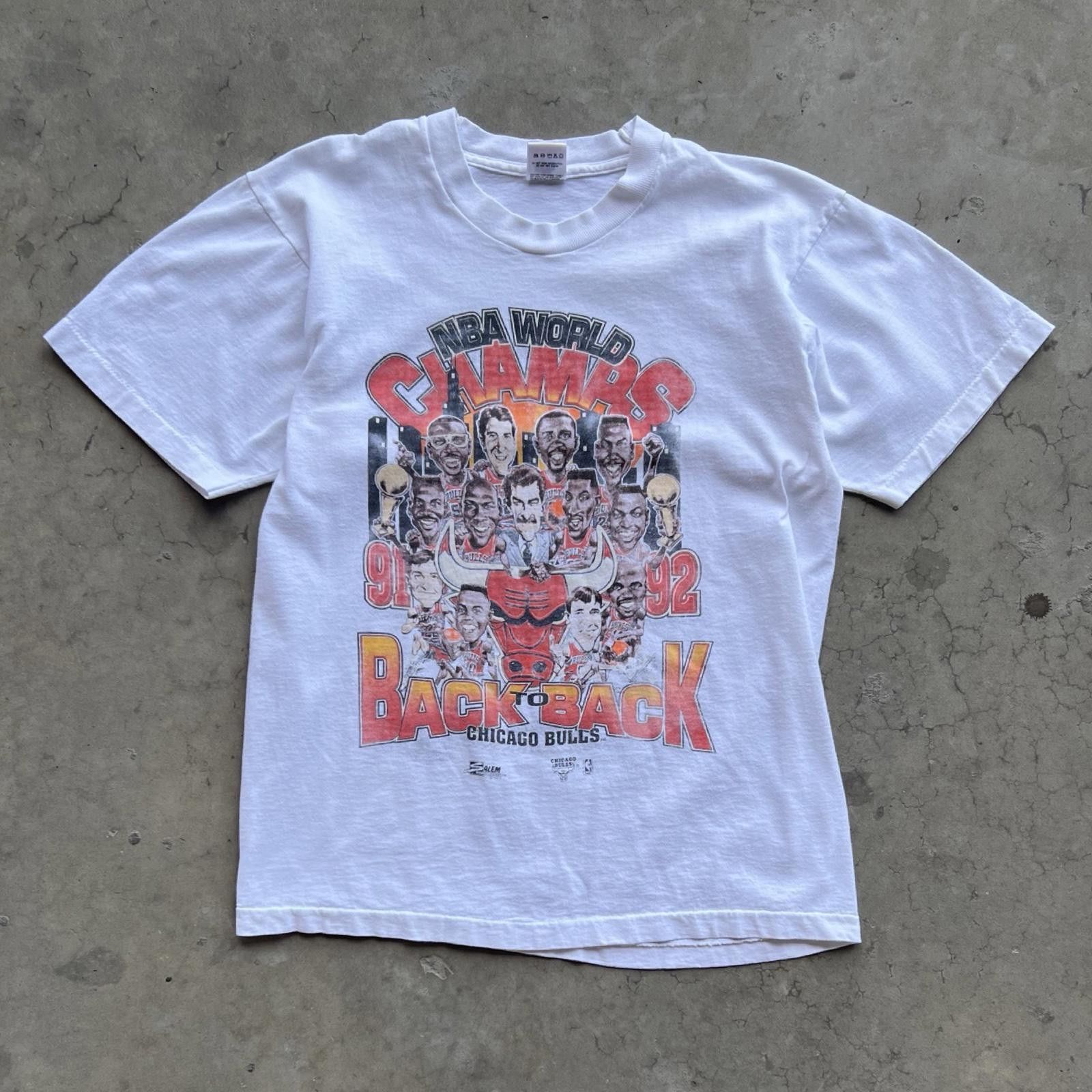 Fruit Of The Loom 1992 Chicago Bulls Champs Vintage Rare Size US M / EU 48-50 / 2 - 1 Thumbnail