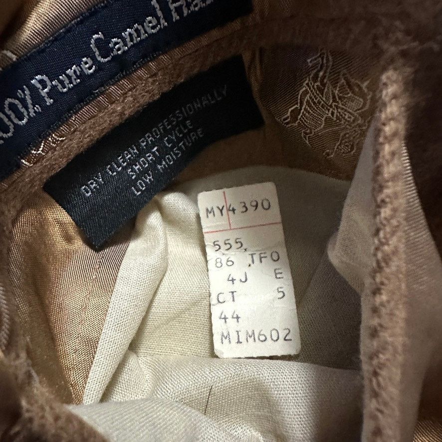 Burberry Vintage Burberry tan camel hair two button blazer size 44R Size 44R - 8 Thumbnail