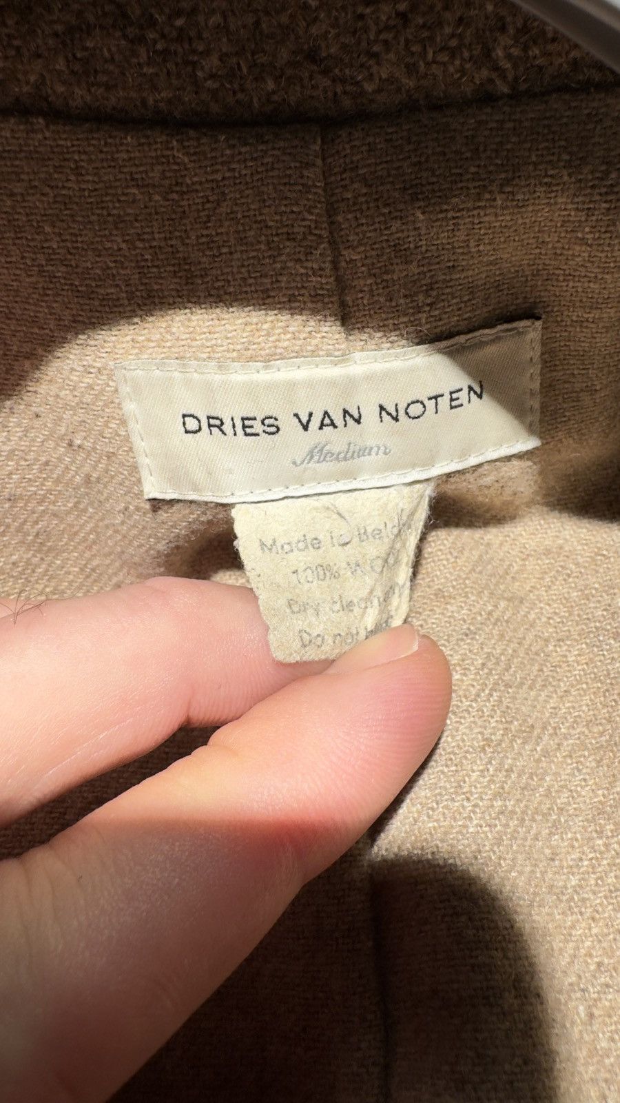 Dries Van Noten Heavy Double Breasted Wool Coat Size US M / EU 48-50 / 2 - 11 Thumbnail