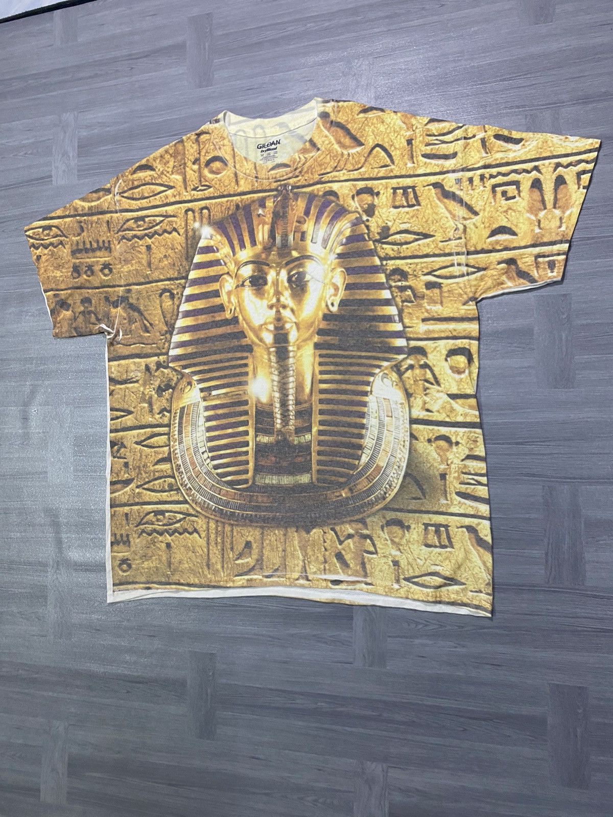 Vintage King Tut Egyptian Pharaoh Size US XL / EU 56 / 4 - 2 Thumbnail